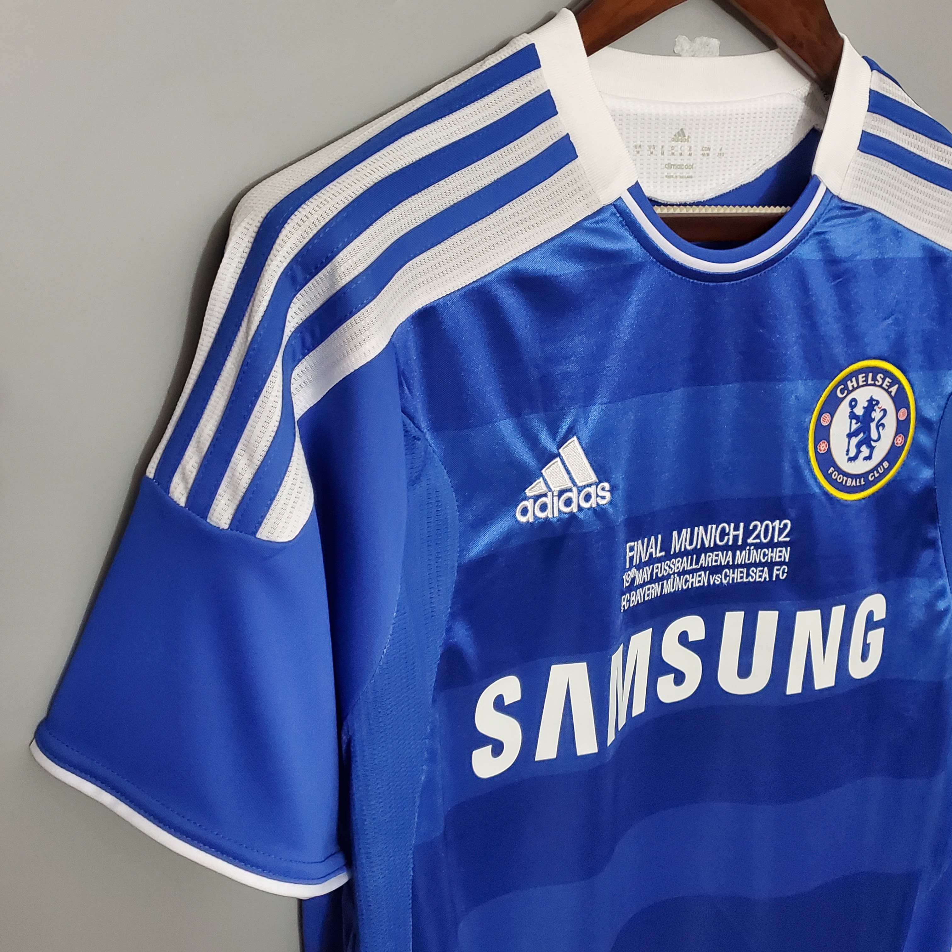Retro CHELSEA 2011-12 Home Stadium Jersey - Champions League Final - ReplicasJersey