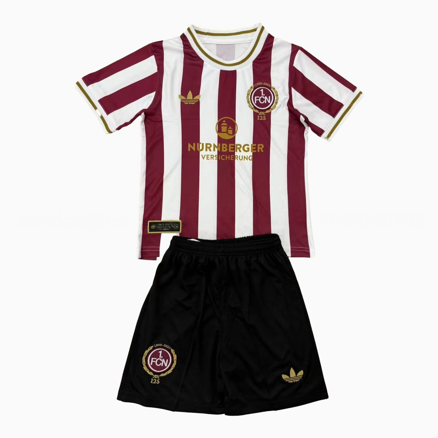 Nürnberg 24-25 125-Year Anniversary Men's Adult Jersey Set - Fans Version - ReplicasJersey