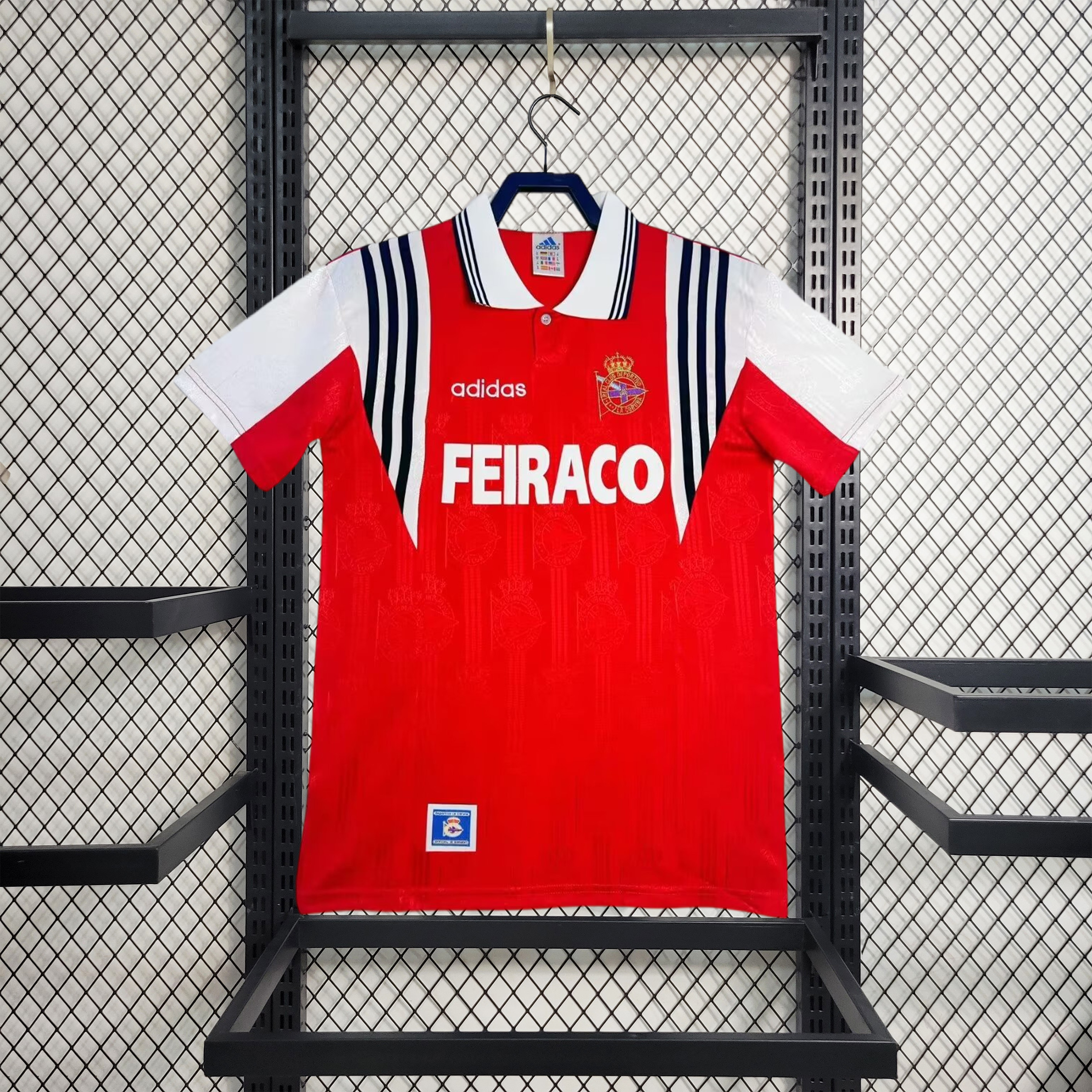 Retro Deportivo de La Coruña 1997-98 Away Jersey - ReplicasJersey