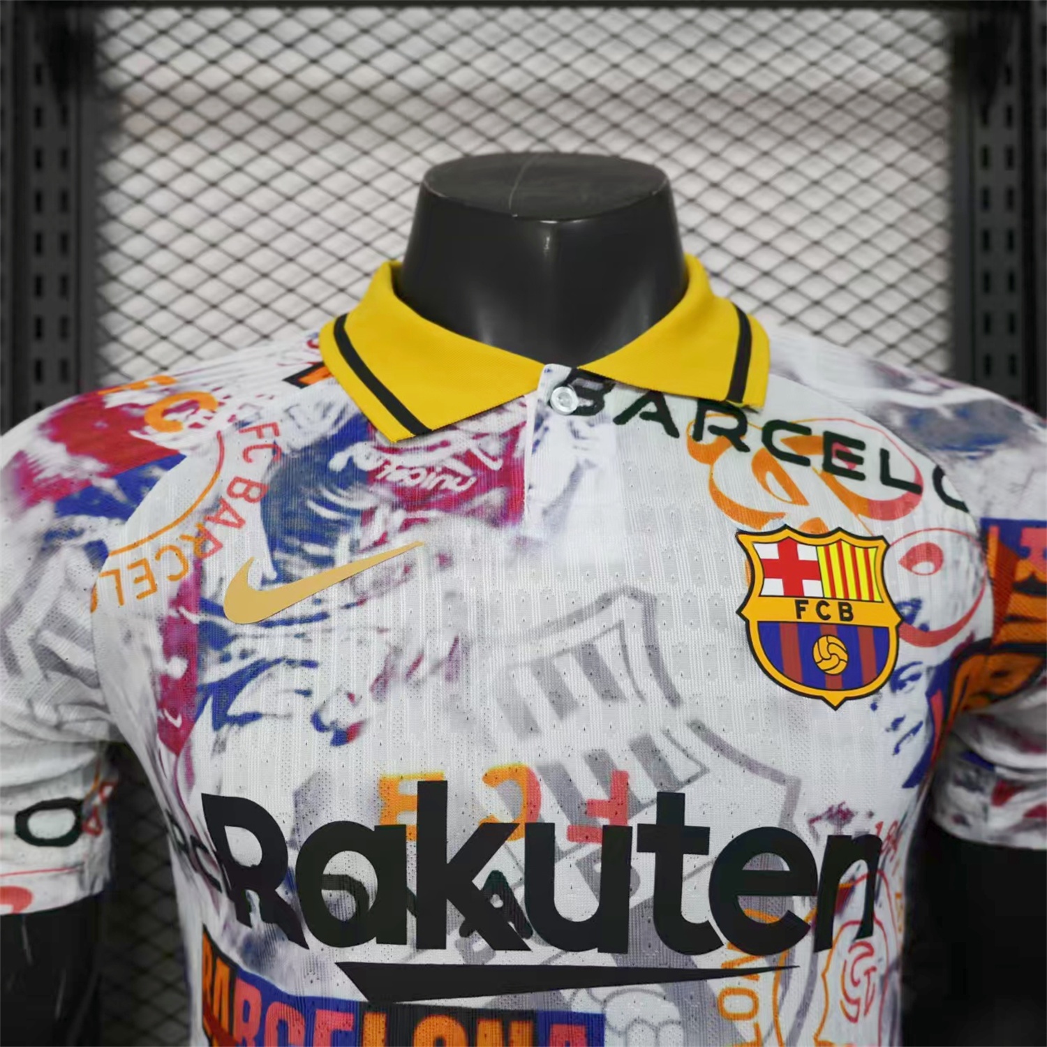B.A.R.S.A 25-26 Team Logo Collection POLO Colorful Special Jersey - Player Version - ReplicasJersey