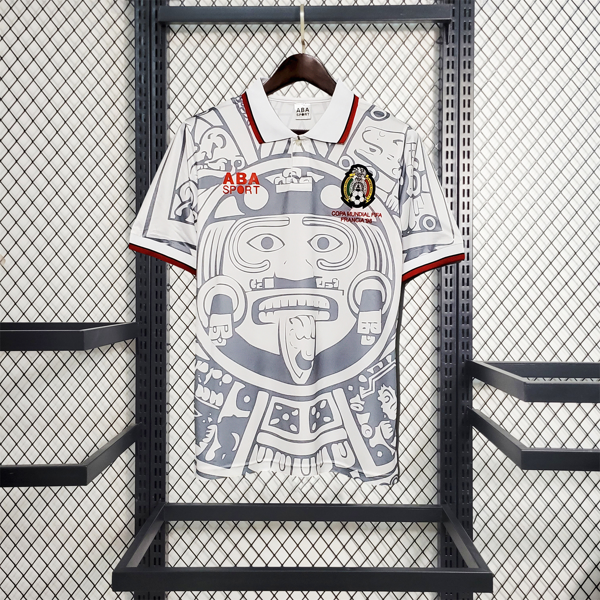 Retro Mexico 1998 Away Jersey - ReplicasJersey