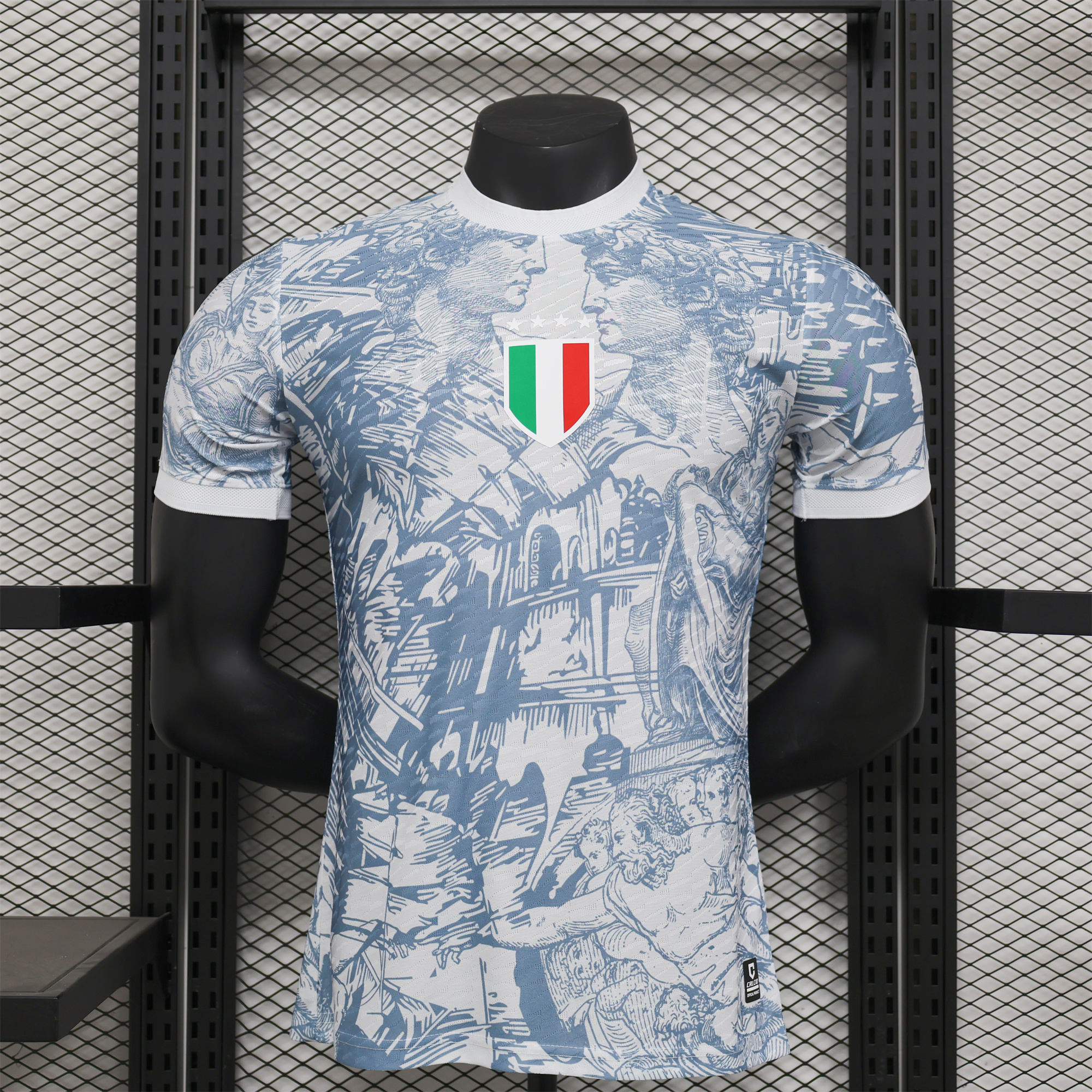Italy 2024 White Special Edition Jersey - Player Version - ReplicasJersey