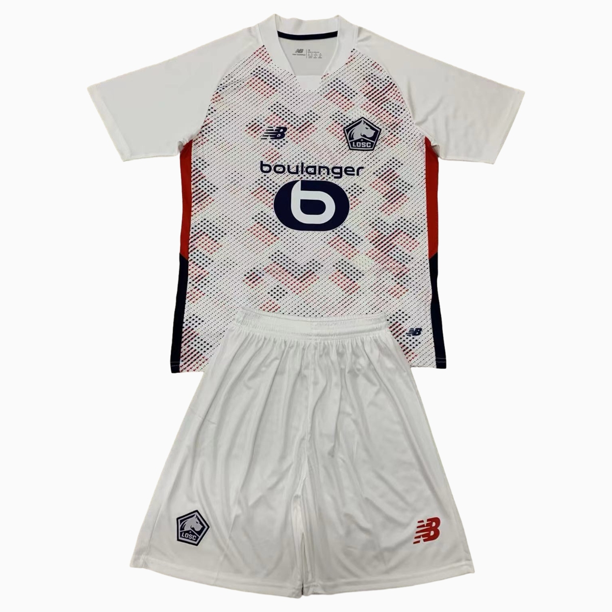 Lille 24-25 Away Men's Adult Jersey Set - Fans Version - ReplicasJersey