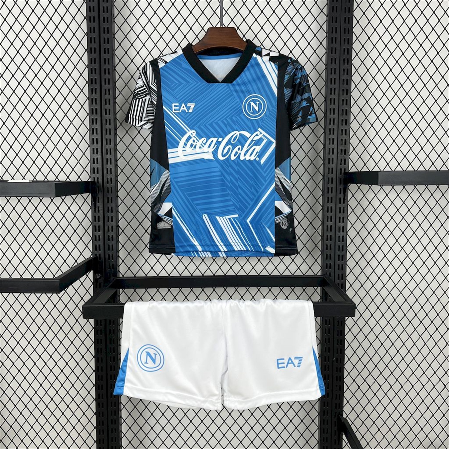 Napoli 24-25 Pre-Match Training Kids Kit - ReplicasJersey