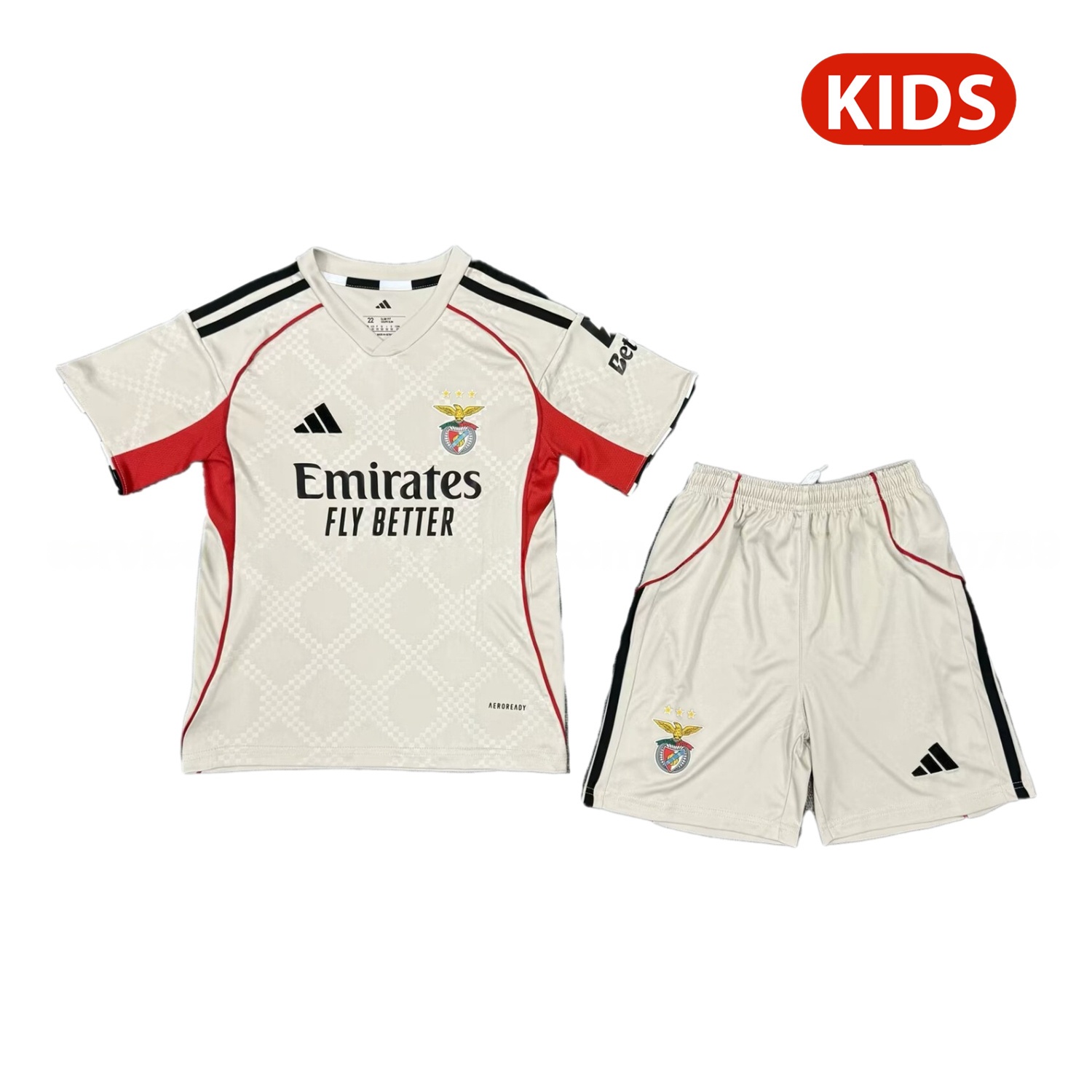 Benfica 25-26 Away Kids Kit - ReplicasJersey