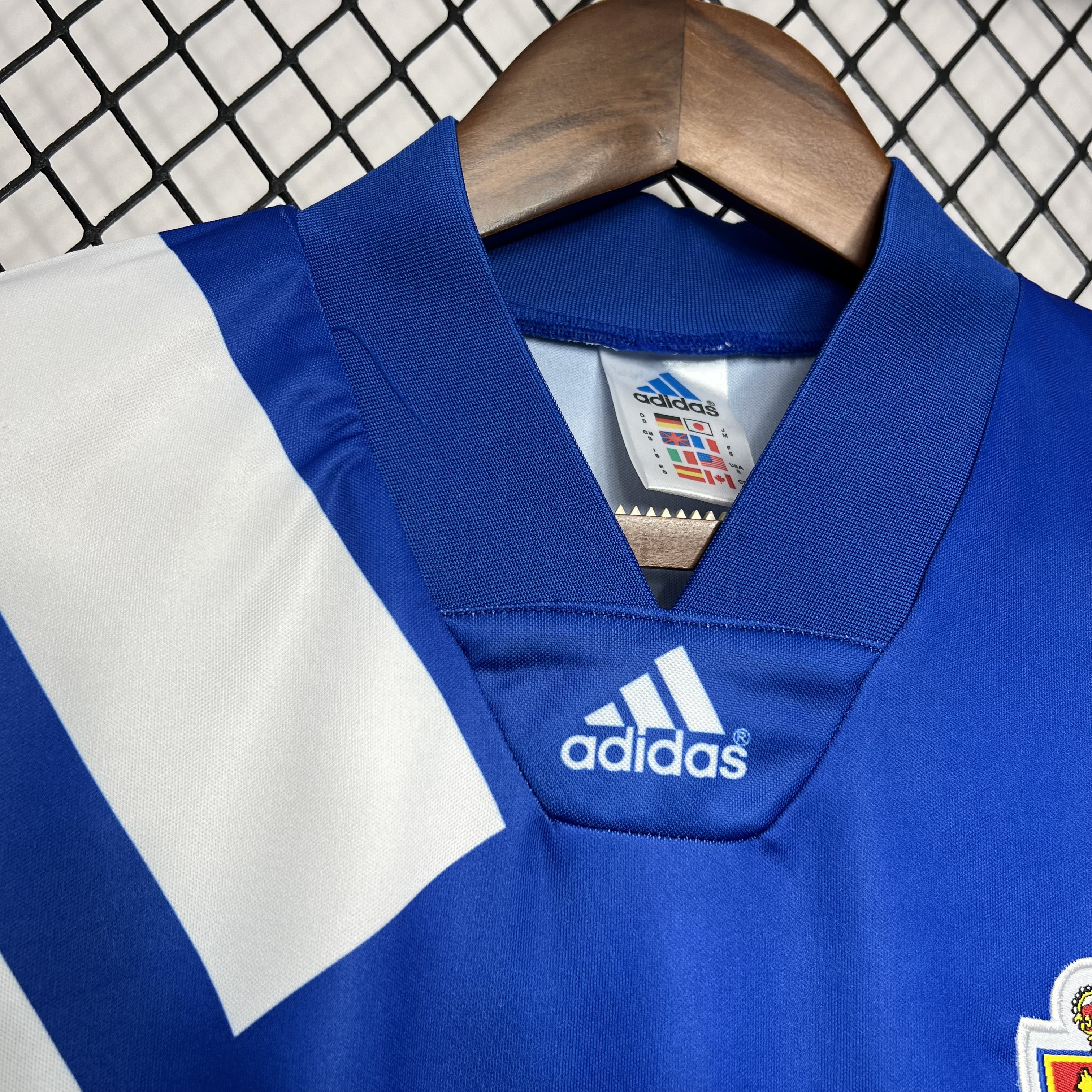 Retro Real Zaragoza 1992-93 Away Jersey - ReplicasJersey
