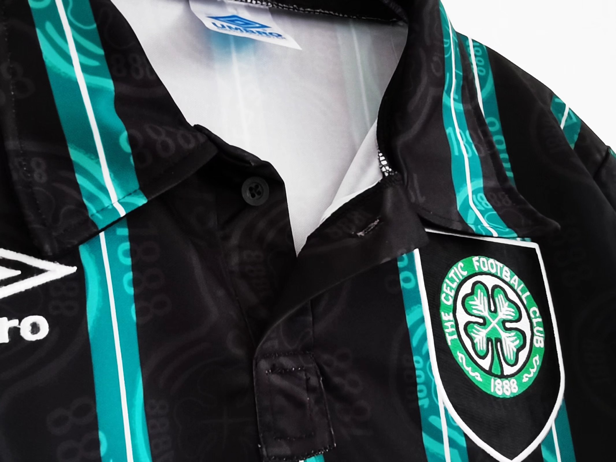 Retro Celtic 1992-93 Away Stadium Jersey - ReplicasJersey