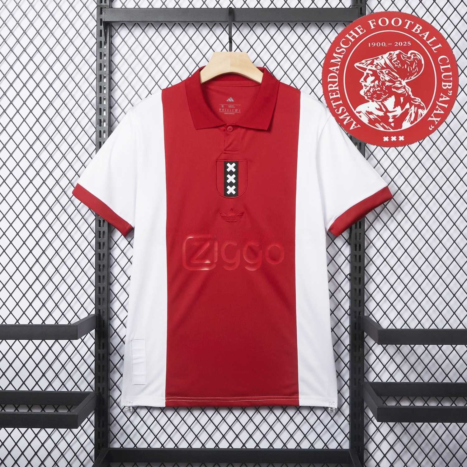 Ajax 2025 125-Year Anniversary Jersey - Fans Version - ReplicasJersey