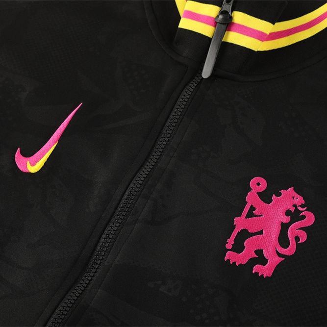 C.H.E.L.S.E.A 24-25 Jacket Training Tracksuit - Black - ReplicasJersey
