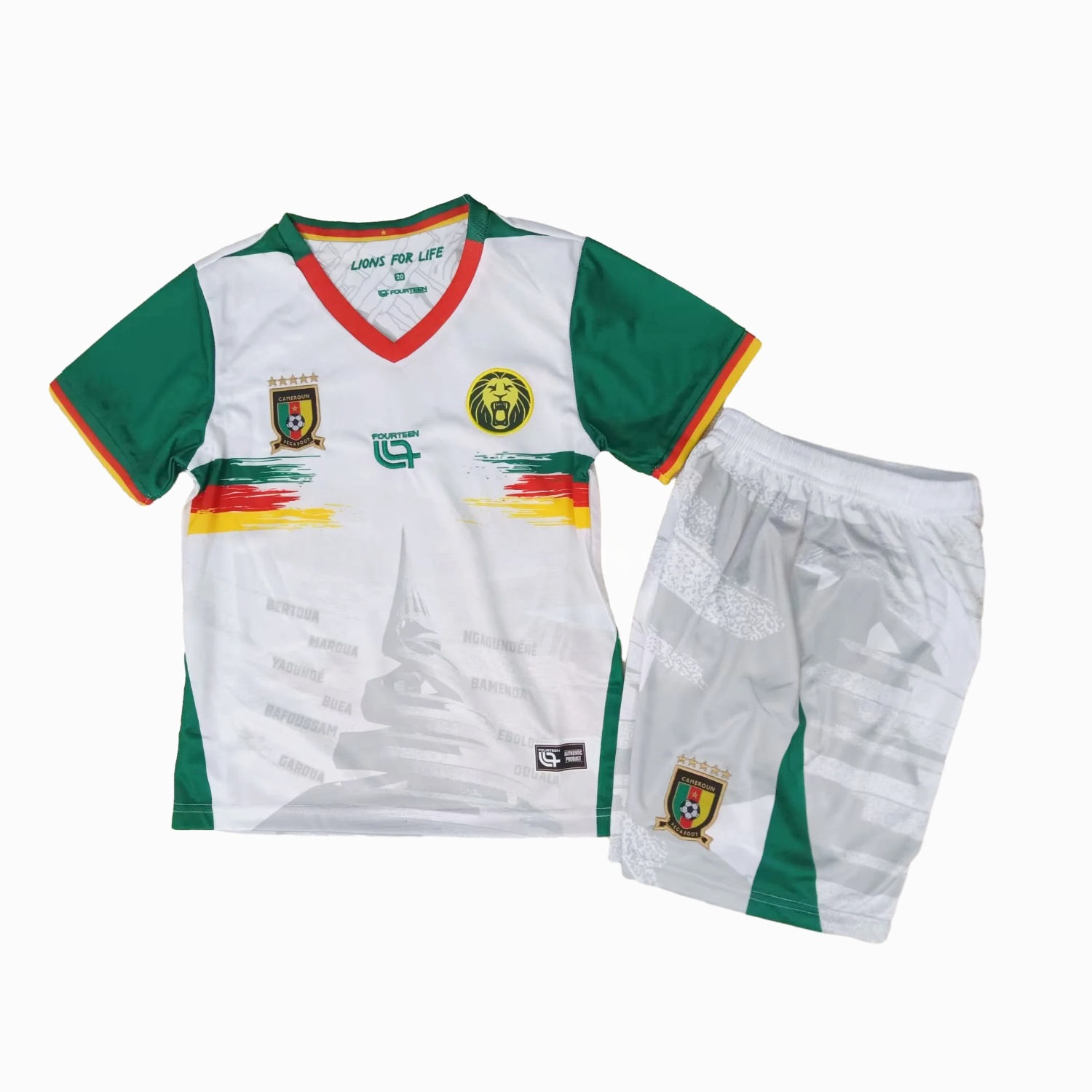 Cameroon 25-26 Third Kids Kit - ReplicasJersey