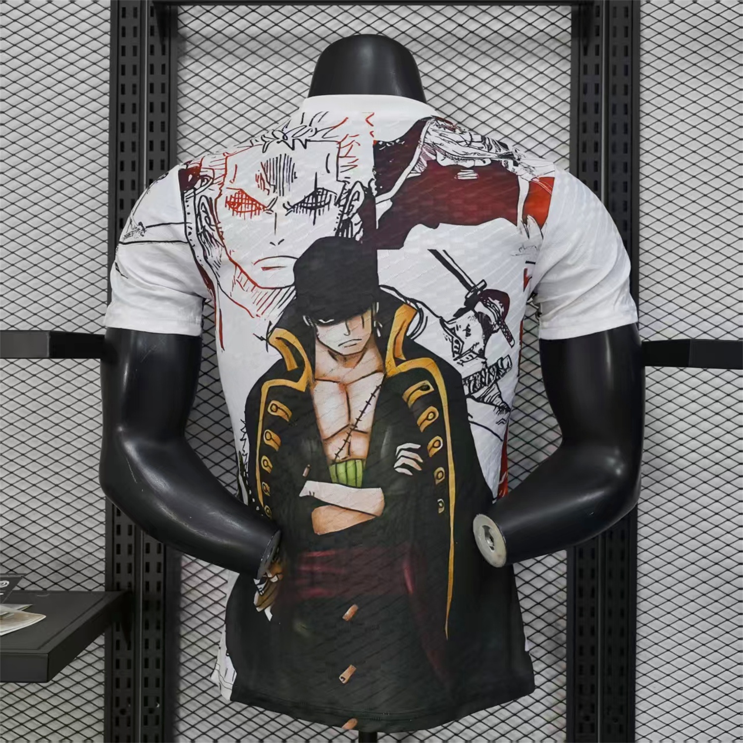 Japan 25-26 Roronoa Zoro White Special Jersey - Player Version - ReplicasJersey