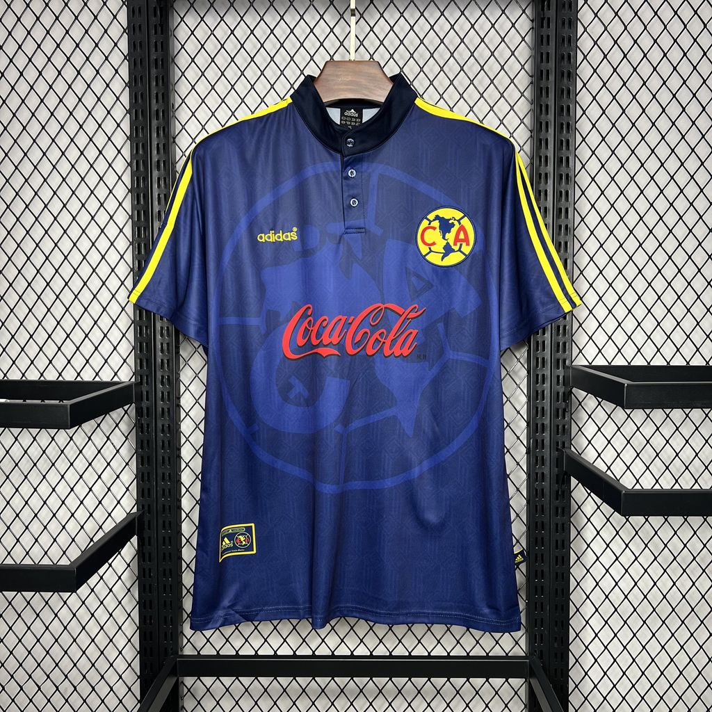 Retro Club América 1998-99 Away Jersey - ReplicasJersey