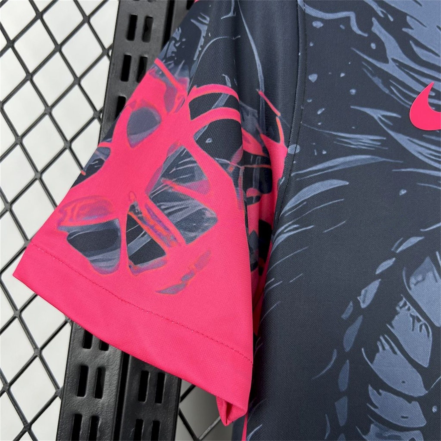 B.A.R.S.A 25-26 Pink & Black Dragon Black Special Jersey - Fans Version - ReplicasJersey