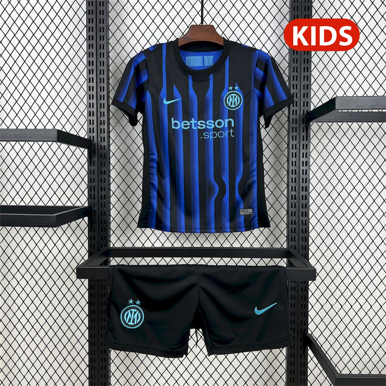 Inter Milan 25-26 Home Kids Kit - ReplicasJersey