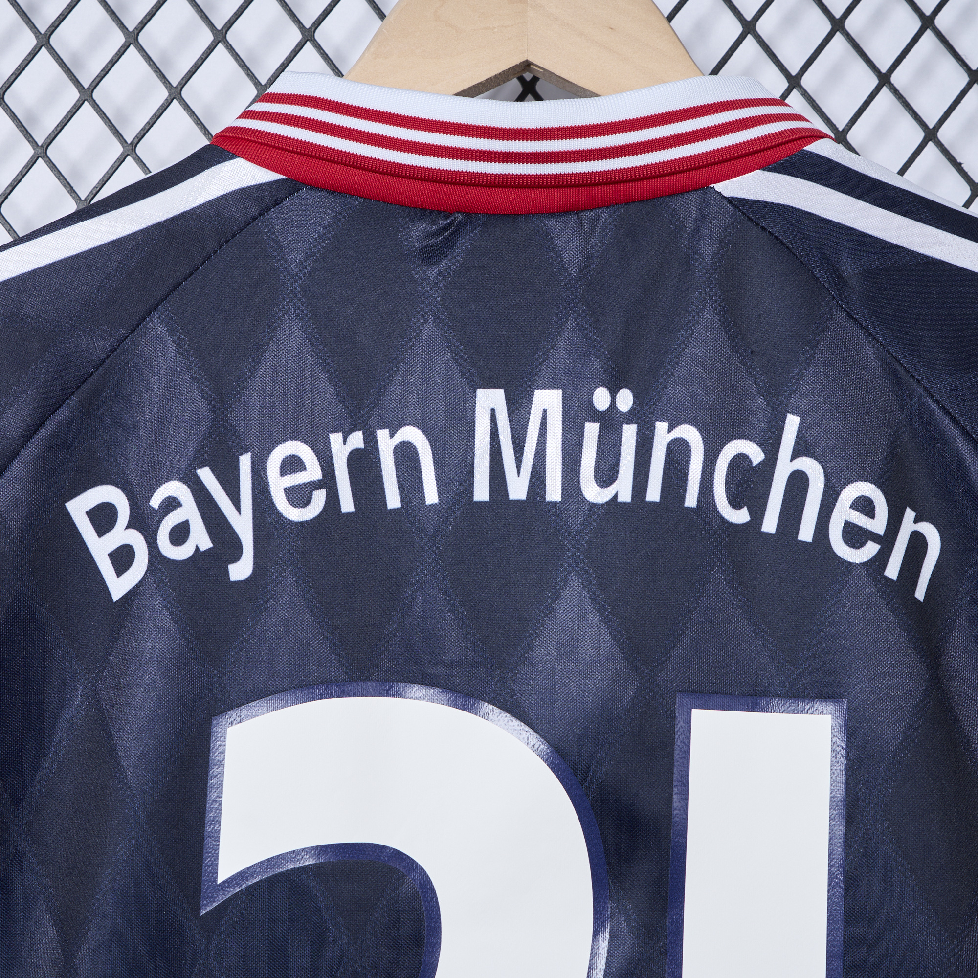 Retro Bayern Munich 1997-99 Home Stadium Jersey - ReplicasJersey