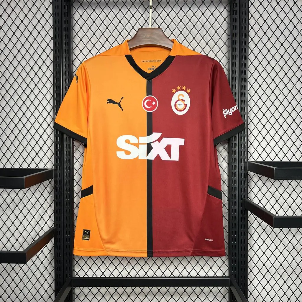 Galatasaray 24-25 Home Stadium Jersey - Fans Version - ReplicasJersey