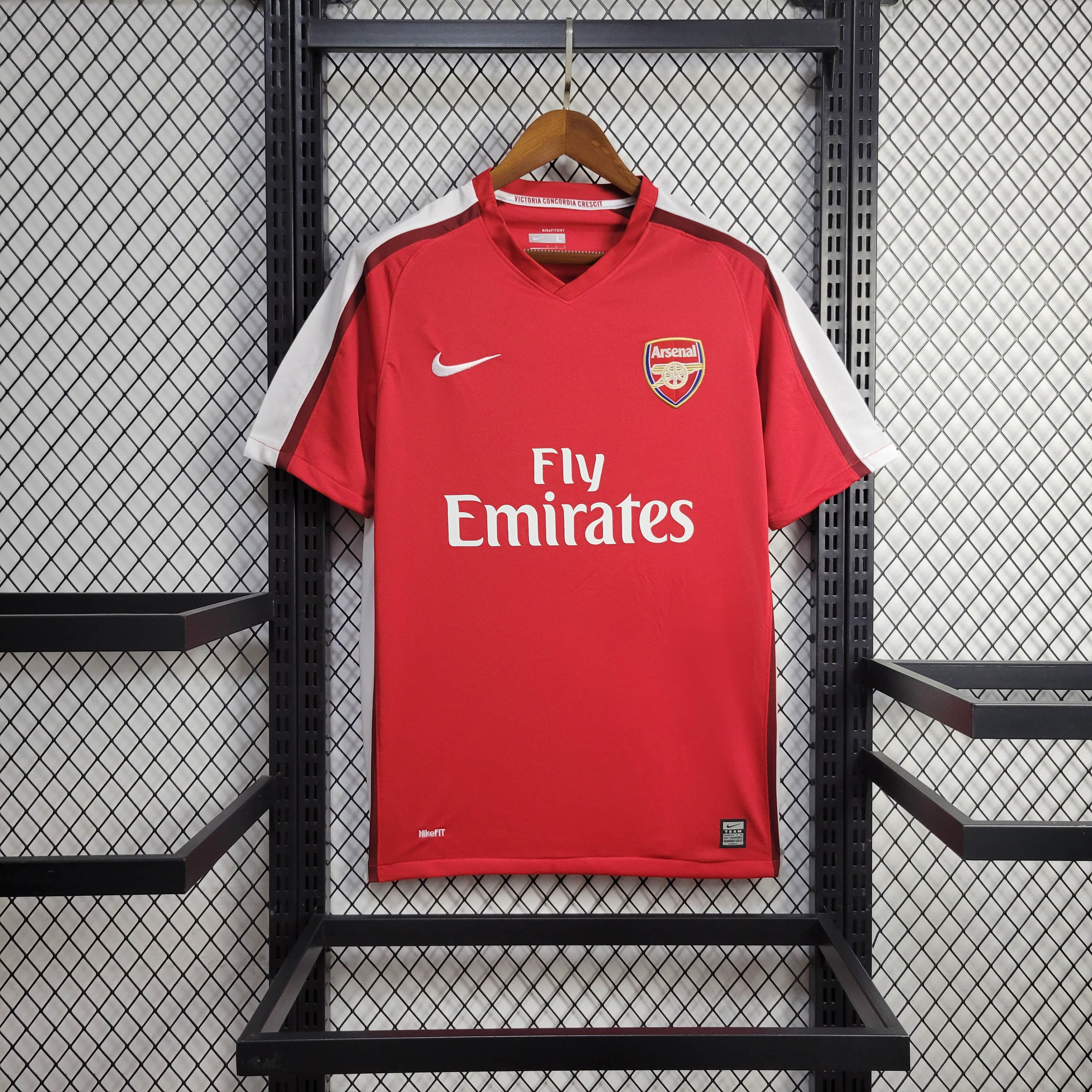 Retro Arsenal 2008-10 Home Stadium Jersey - ReplicasJersey