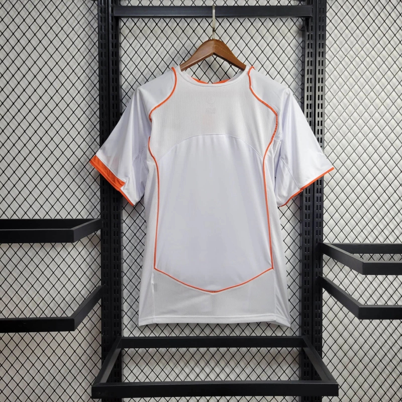 Retro Netherlands 2004 Away Jersey - ReplicasJersey