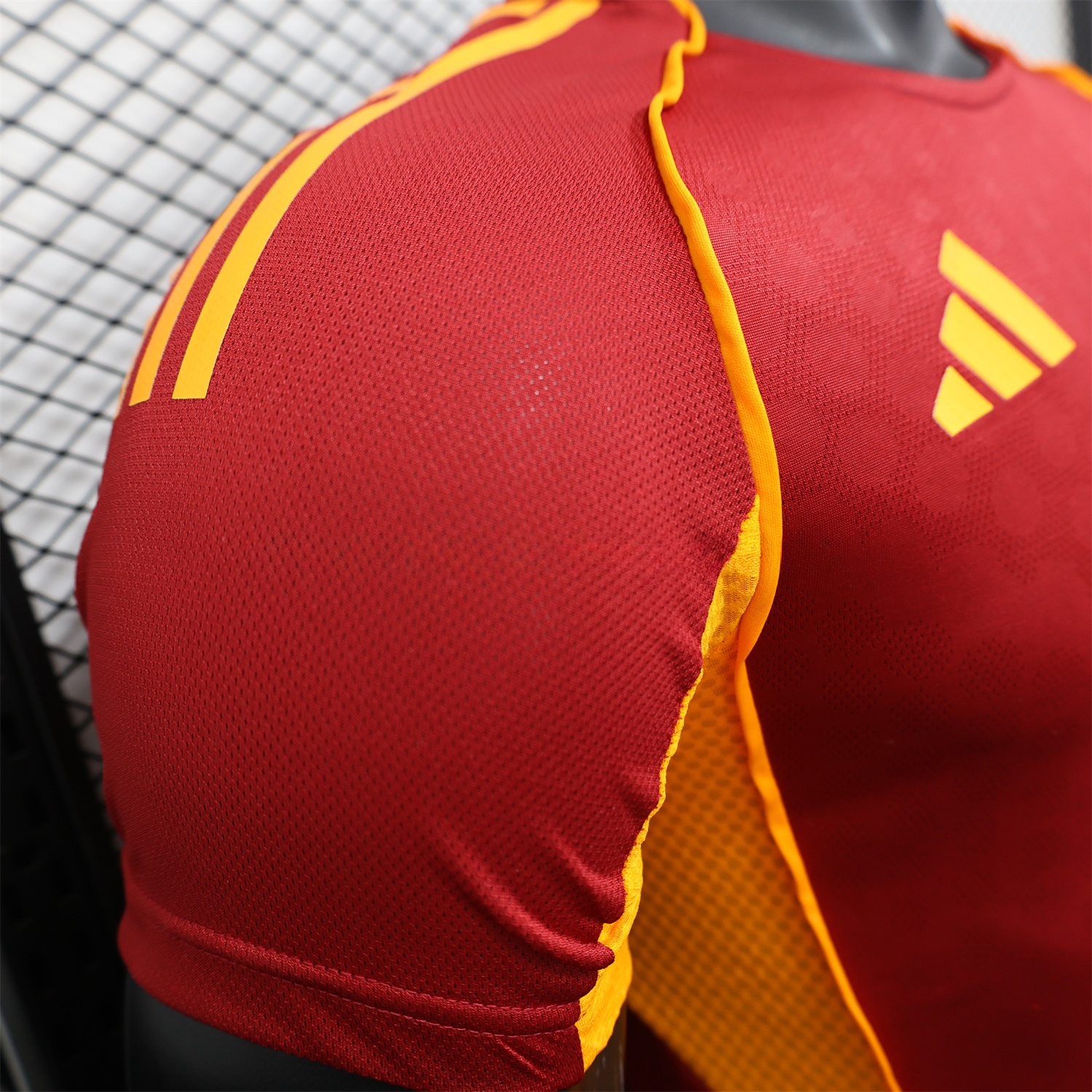 AS Roma 25-26 Home Jersey - Player Version - ReplicasJersey