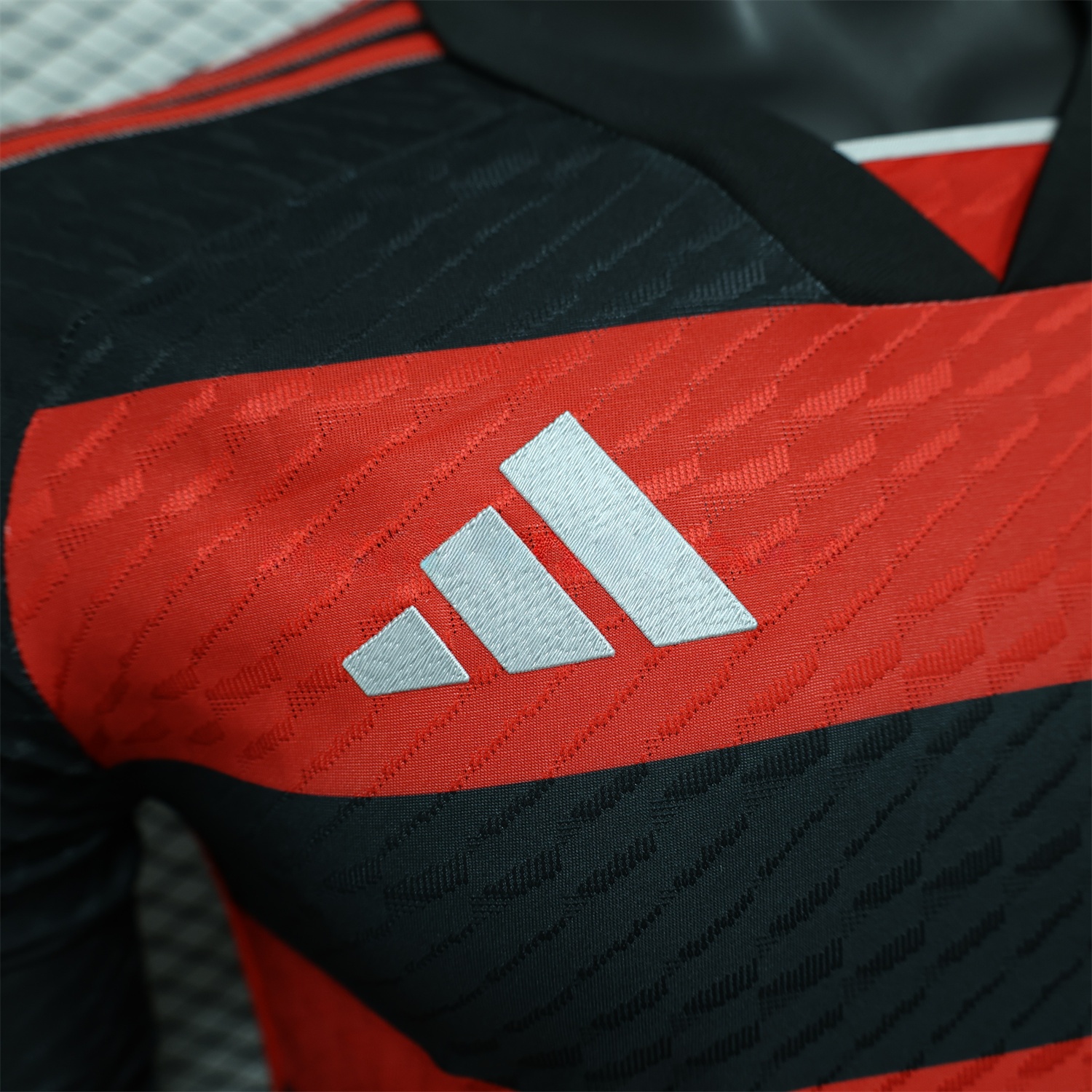 Flamengo 25-26 Home Jersey with Sponsors - Player Version - ReplicasJersey