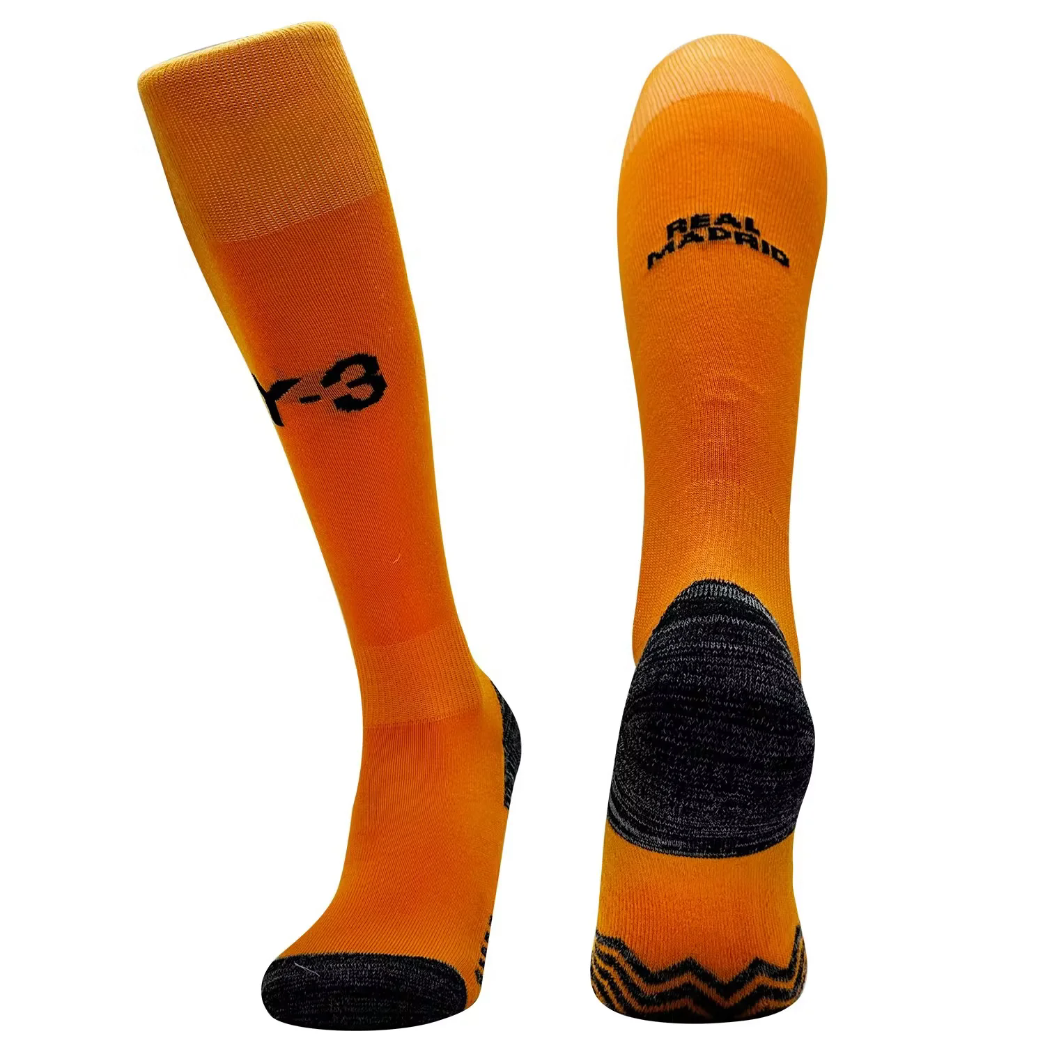 Real Madrid 24-25 Y-3 Socks - Orange - ReplicasJersey