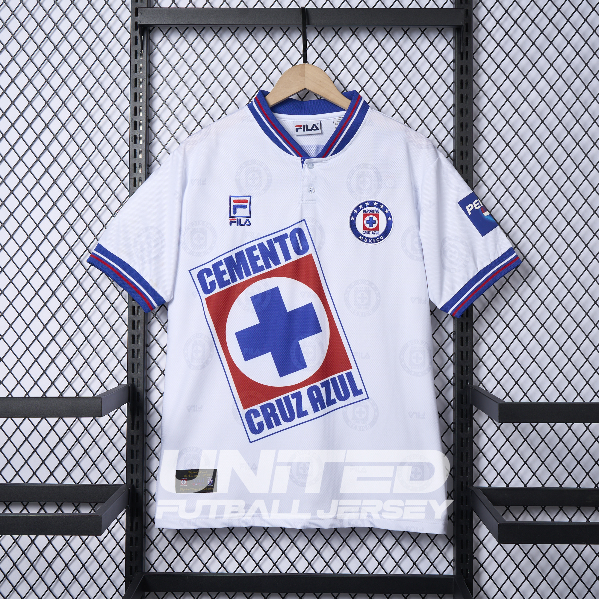 Retro Cruz Azul 1998-99 Away Jersey - Fans Version - ReplicasJersey