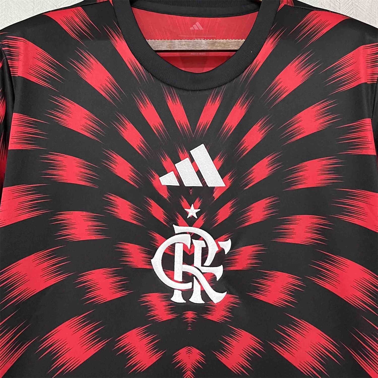 Flamengo 25-26 Pre-Match Unsponsored Jersey - Fans Version - ReplicasJersey