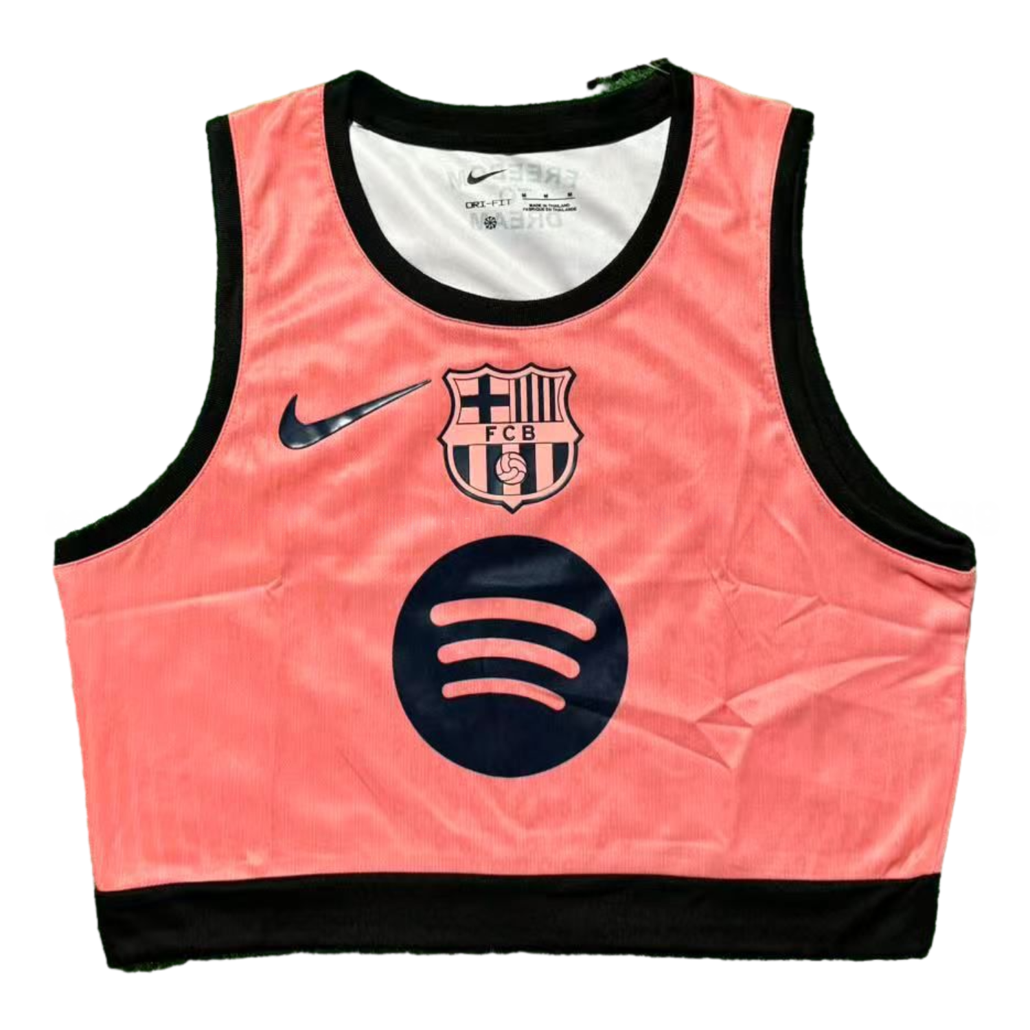 Women's B.A.R.S.A 25-26 Black Logo Pink Yoga Vest - ReplicasJersey