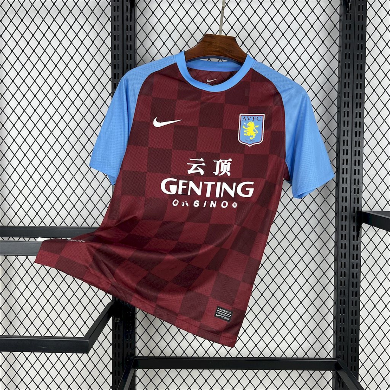 Retro Aston Villa 2011-12 Home Jersey - ReplicasJersey