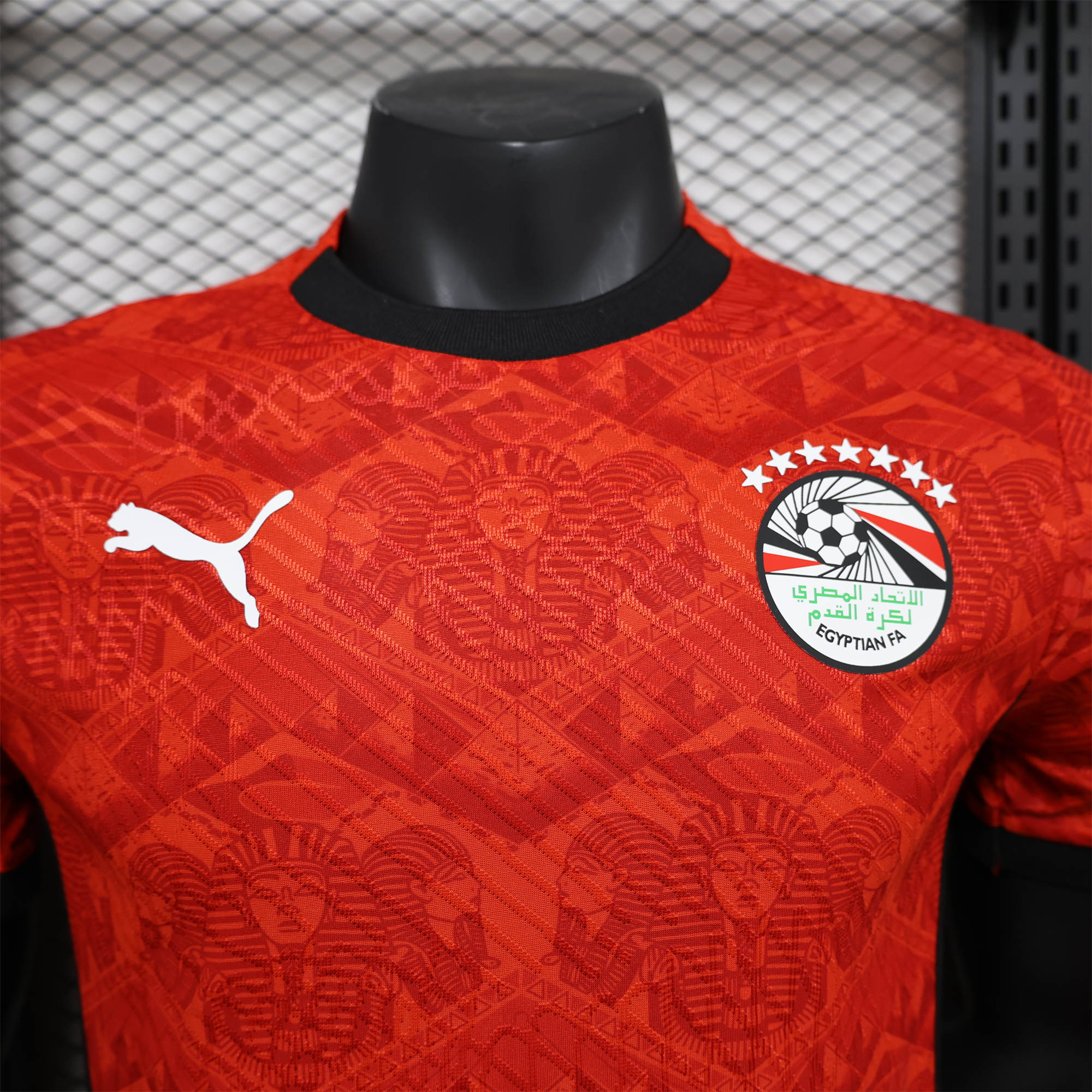 Egypt 24-25 Home Red Jersey - Player Version - ReplicasJersey