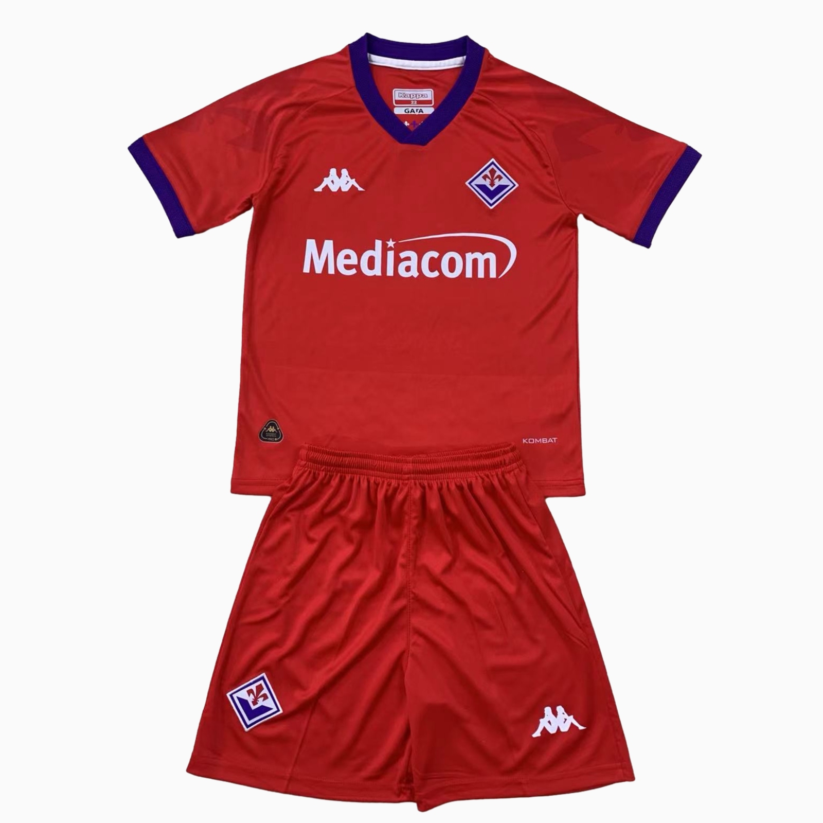 Fiorentina 24-25 Third Men's Adult Jersey Set - Fans Version - ReplicasJersey