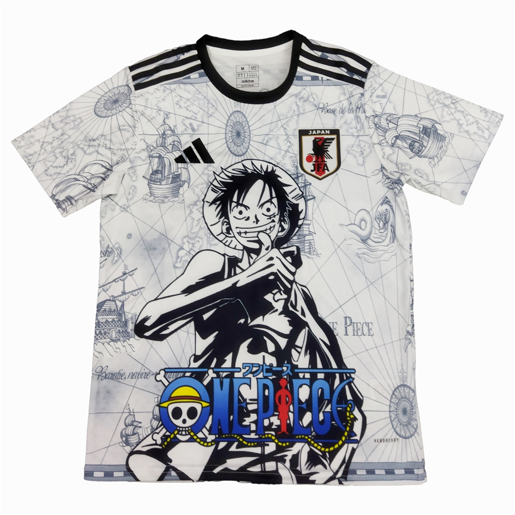 Japan 2024 Pirate King Special Edition White Jersey - Fans Version - ReplicasJersey