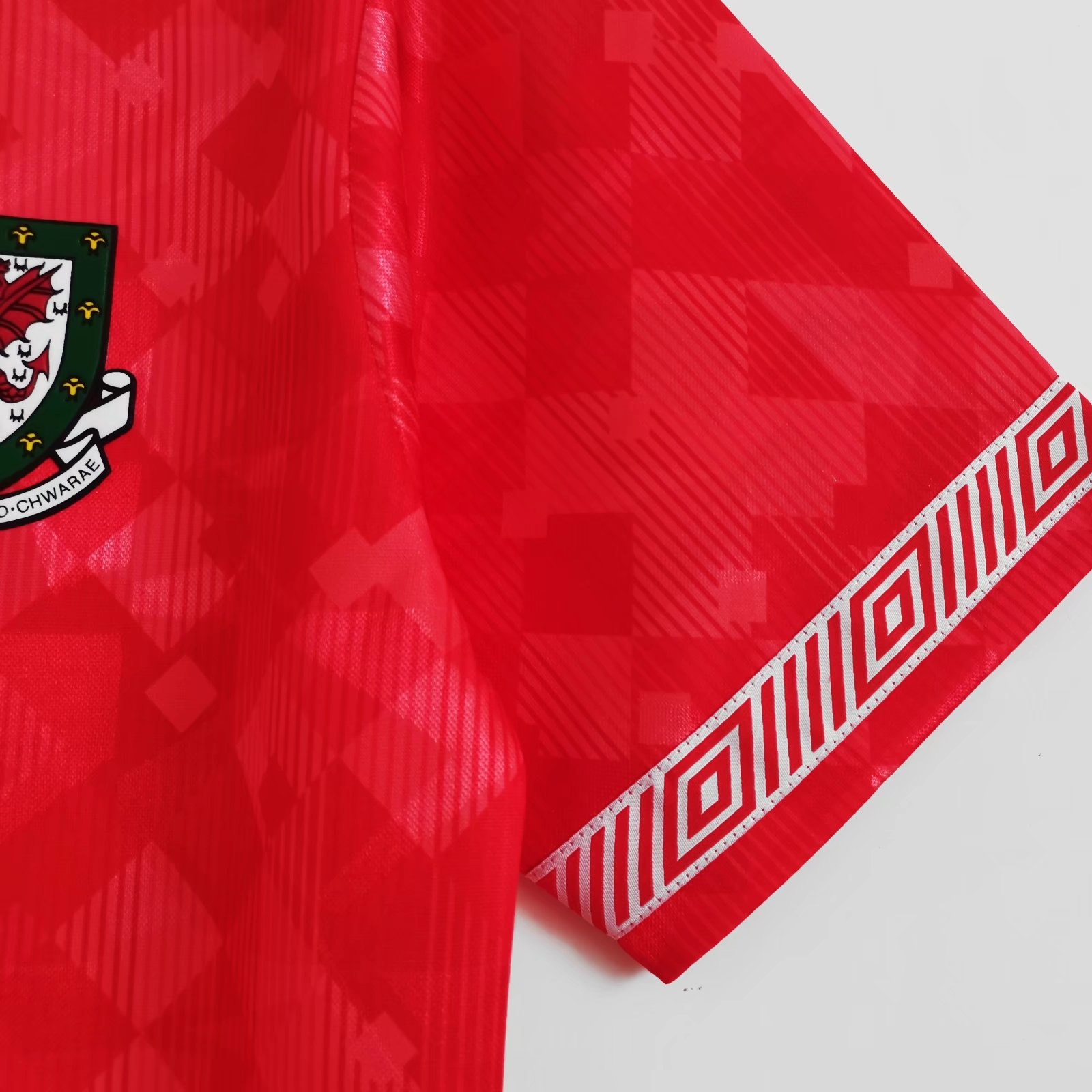 Retro Wales 1990 Home Stadium Jersey - ReplicasJersey