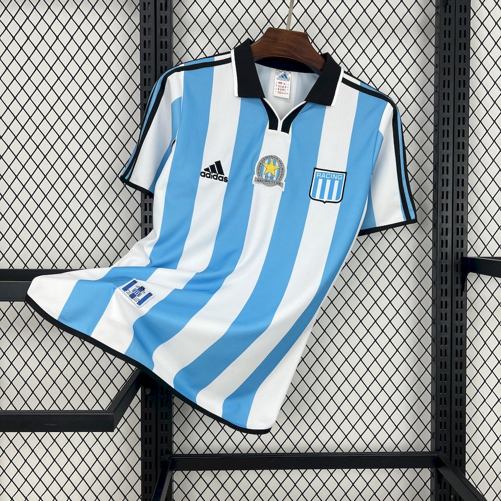 Retro Racing Club de Avellaneda 2000-01 Home Jersey - ReplicasJersey