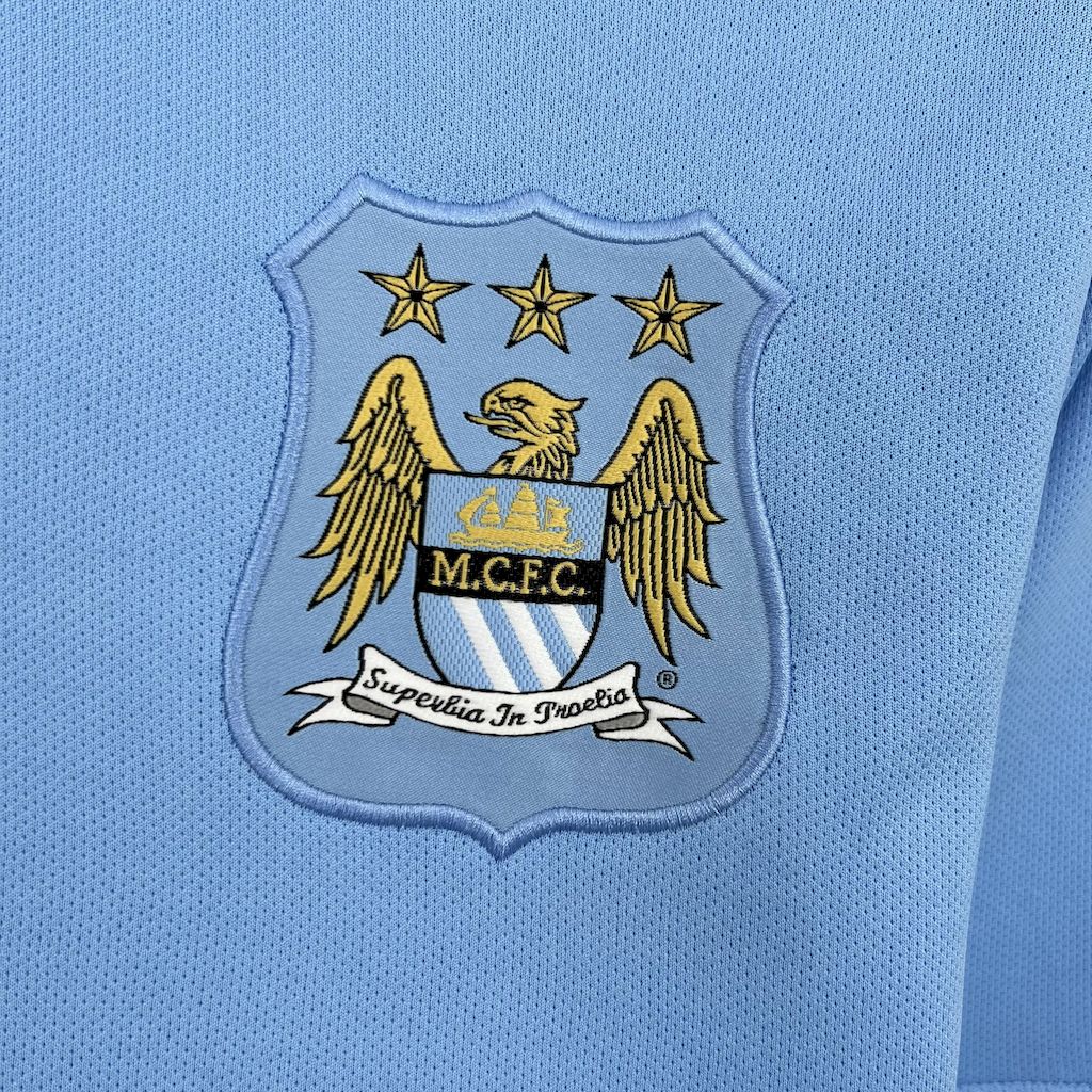 Retro Manchester City 2013-14 Home Jersey - ReplicasJersey