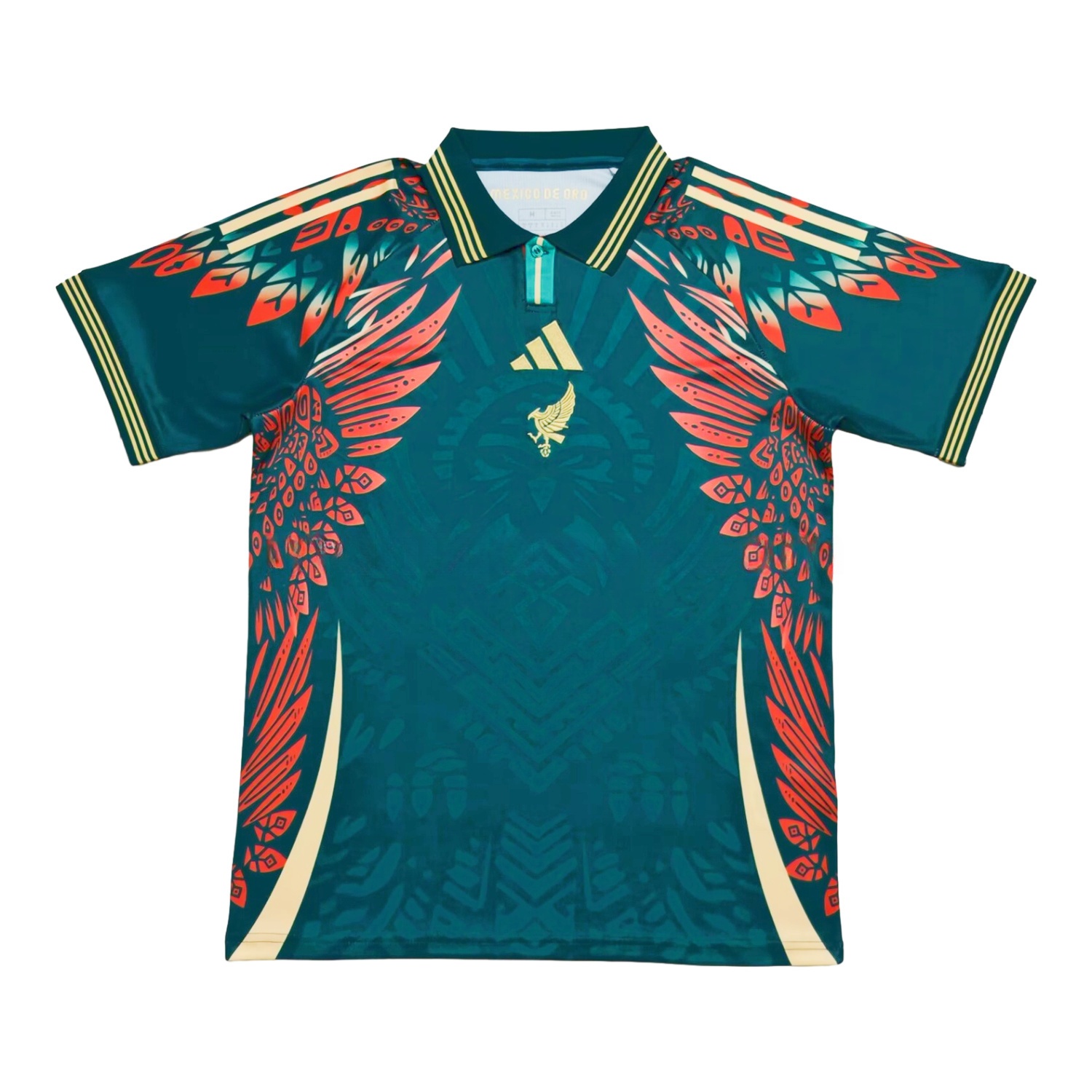 Mexico 2025 Gold Cup Bird Green Special Edition Jersey - Fans Version - ReplicasJersey