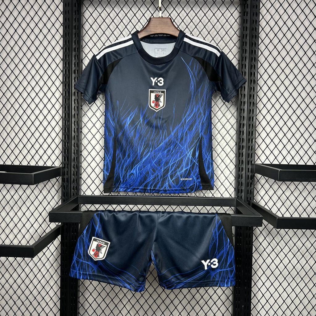 Japan 2024 Y3 Home Stadium Kids Kit - ReplicasJersey