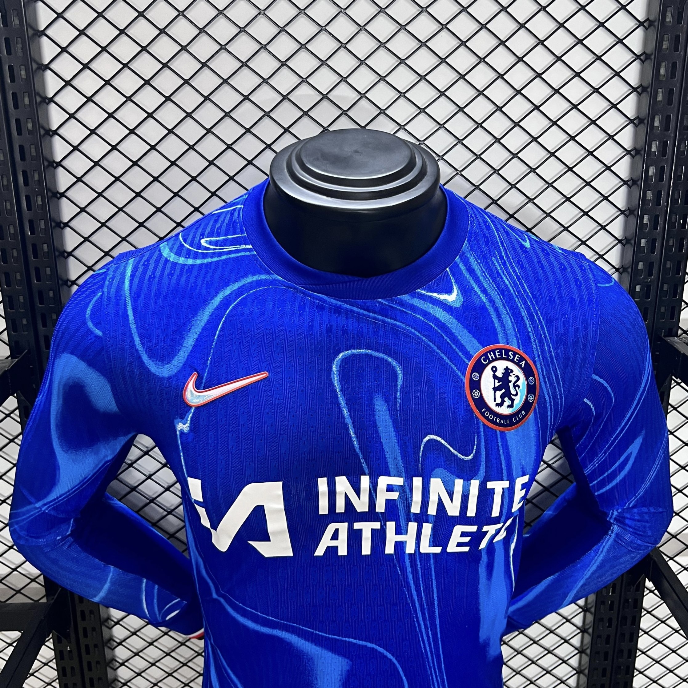 C.H.E.L.S.E.A 24-25 Home Long Sleeve Jersey - Player Version - ReplicasJersey