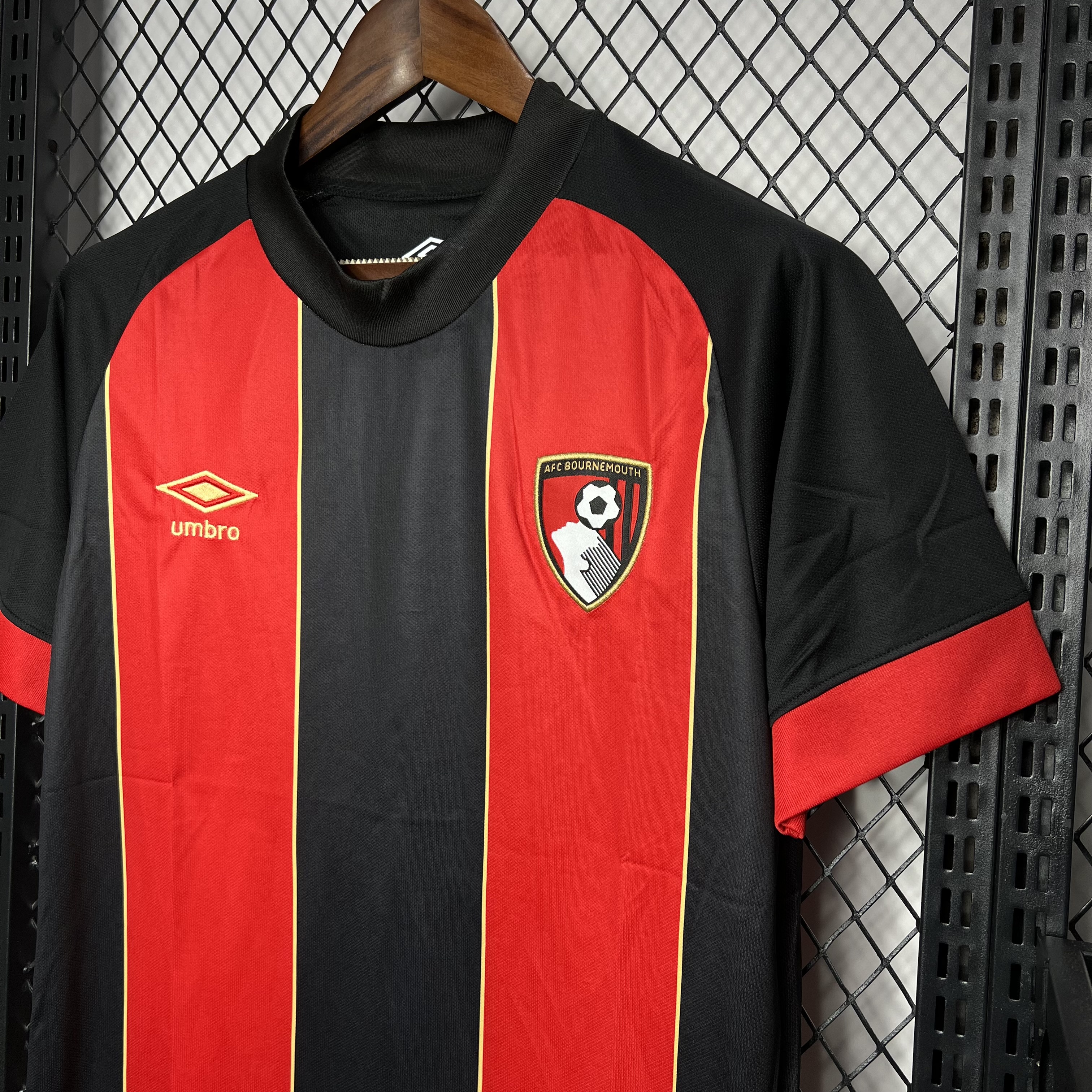 Bournemouth 24-25 Home Stadium Jersey - Fans Version - ReplicasJersey