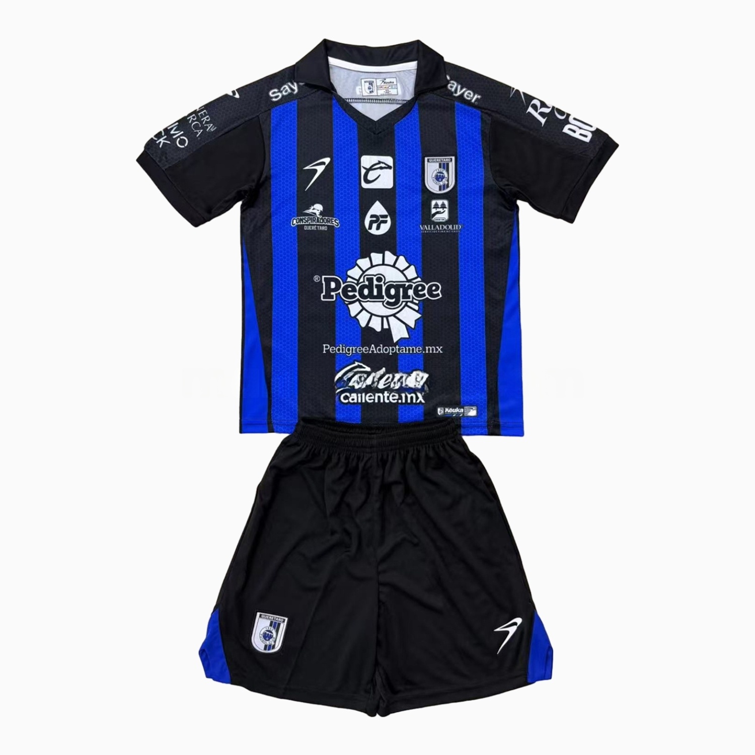 Querétaro 24-25 Home Men's Adult Jersey Set - Fans Version - ReplicasJersey
