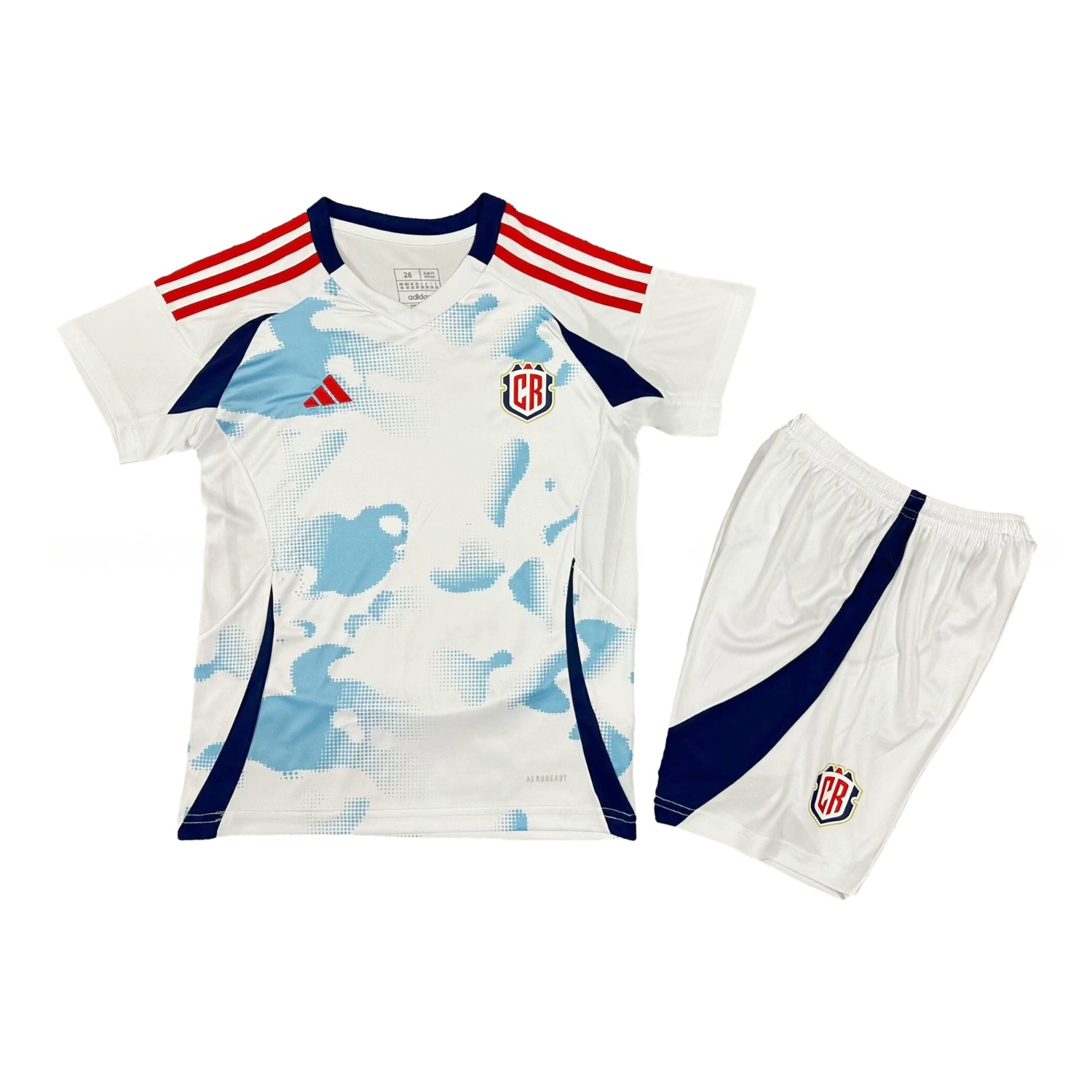 Costa Rica 24-25 Away Kids Kit - ReplicasJersey