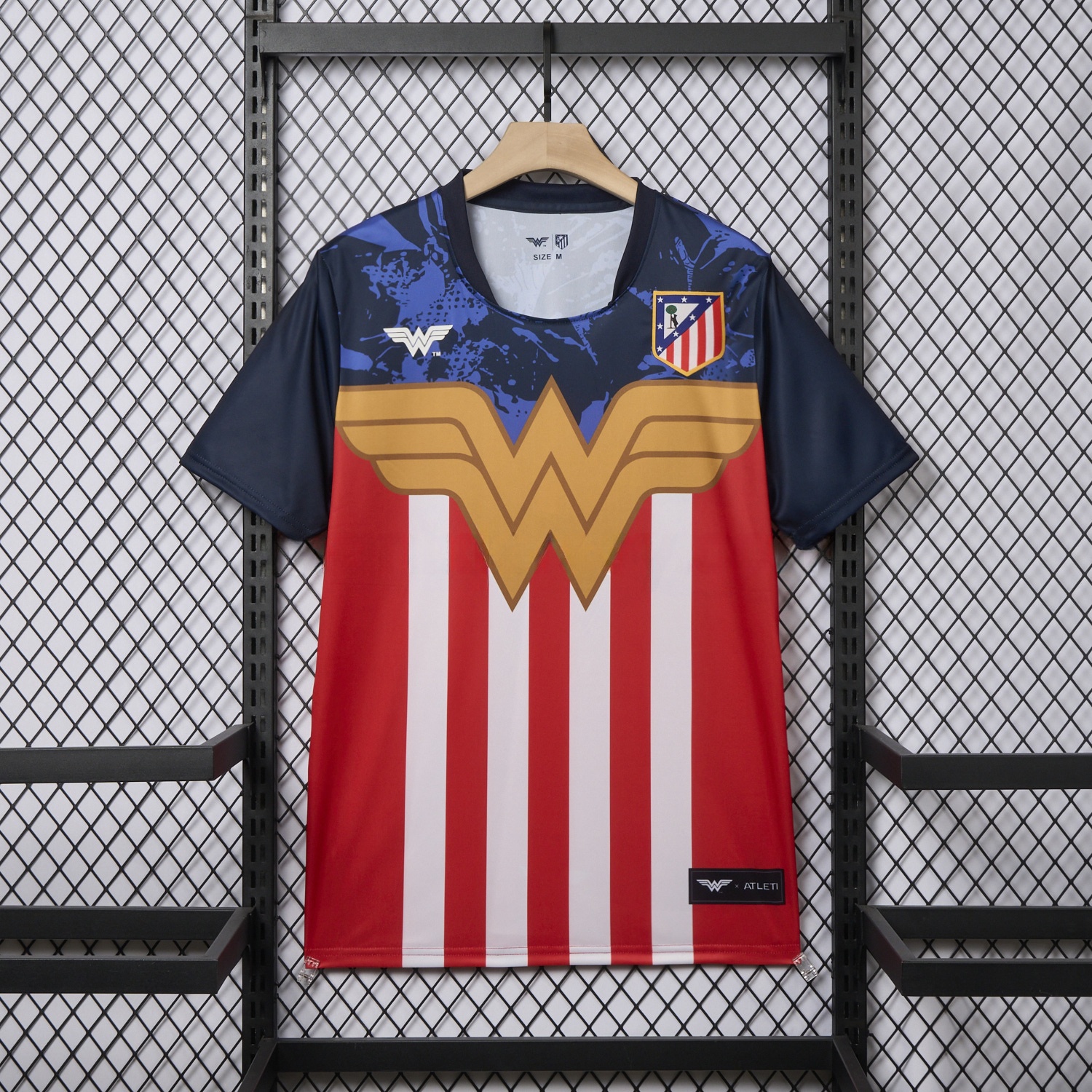 Atletico Madrid 25-26 Wonder Woman Special Edition - Fans Version - ReplicasJersey