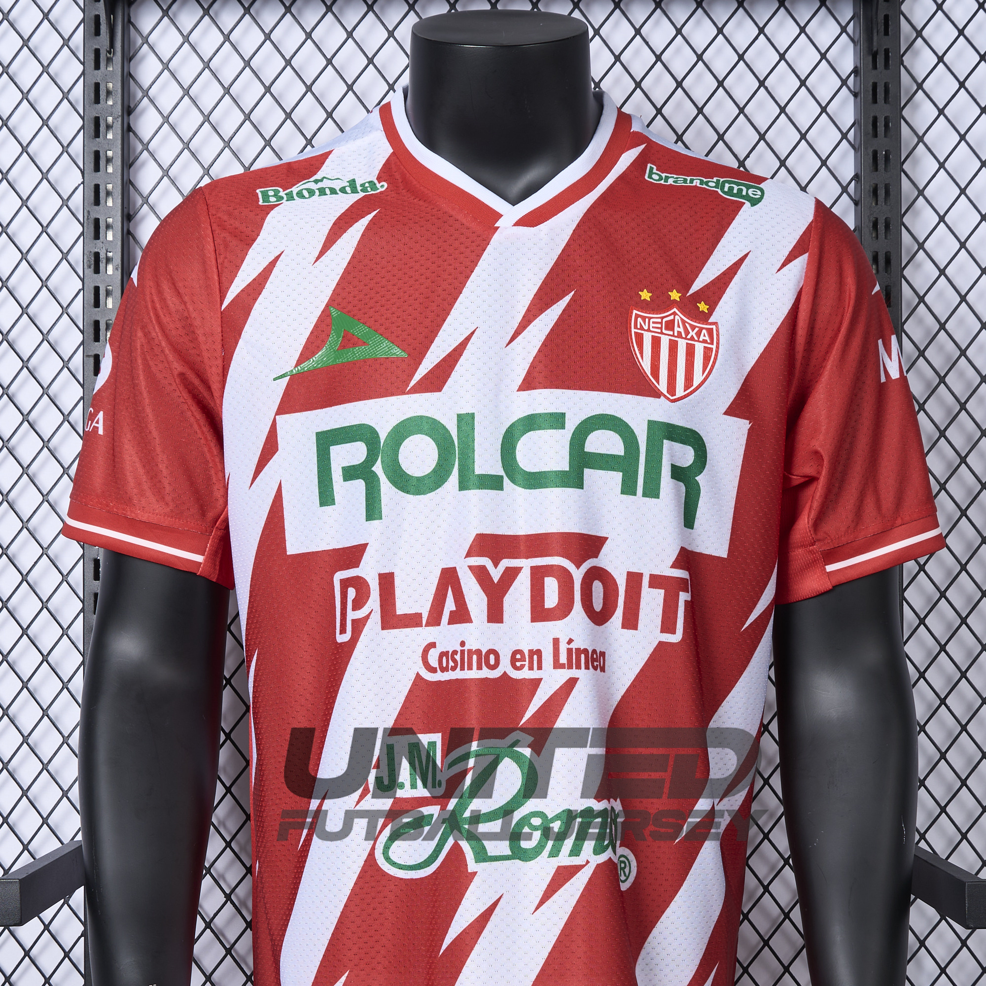 Club Necaxa 24-25 Home Jersey - Player Version - ReplicasJersey