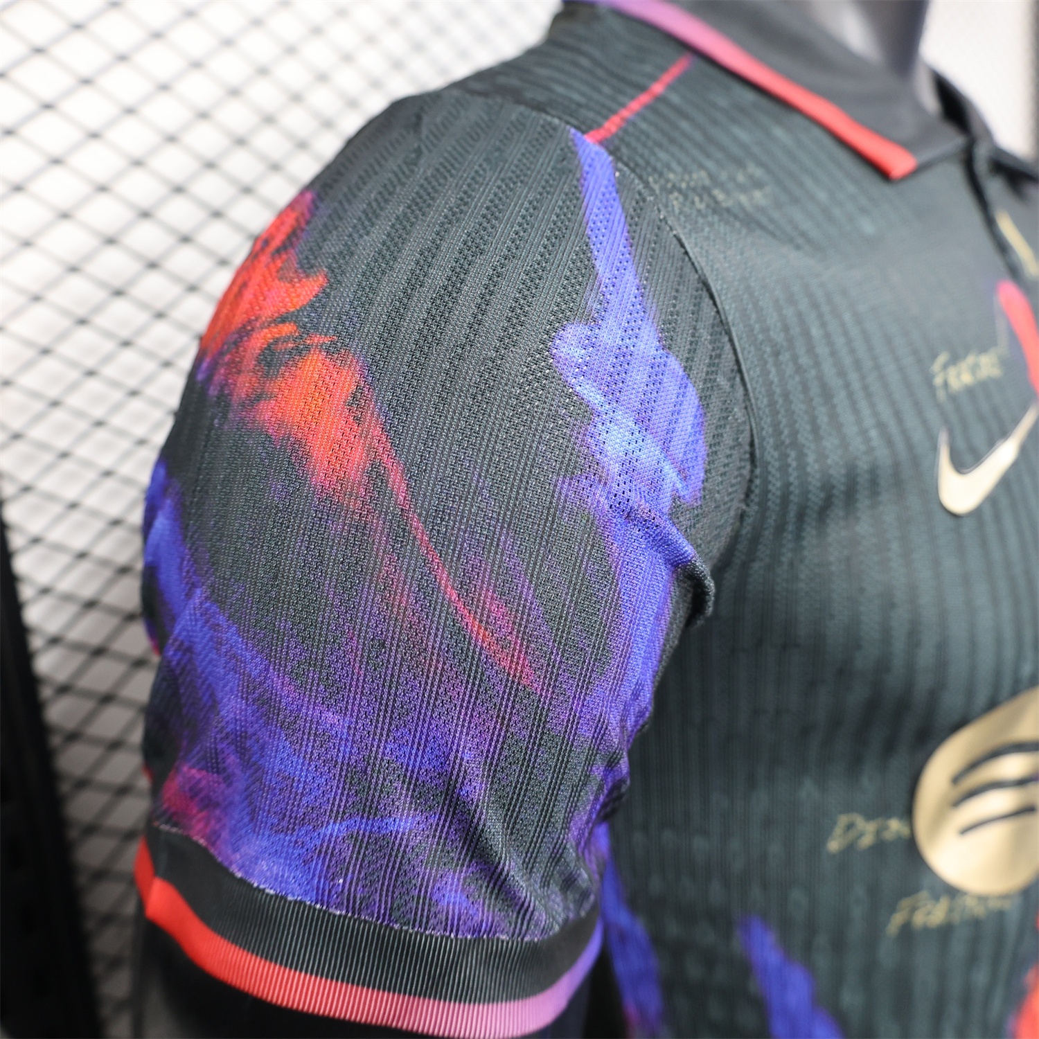 B.A.R.S.A 24-25 Red and Blue Hand Special Edition Jersey - Player Version - ReplicasJersey