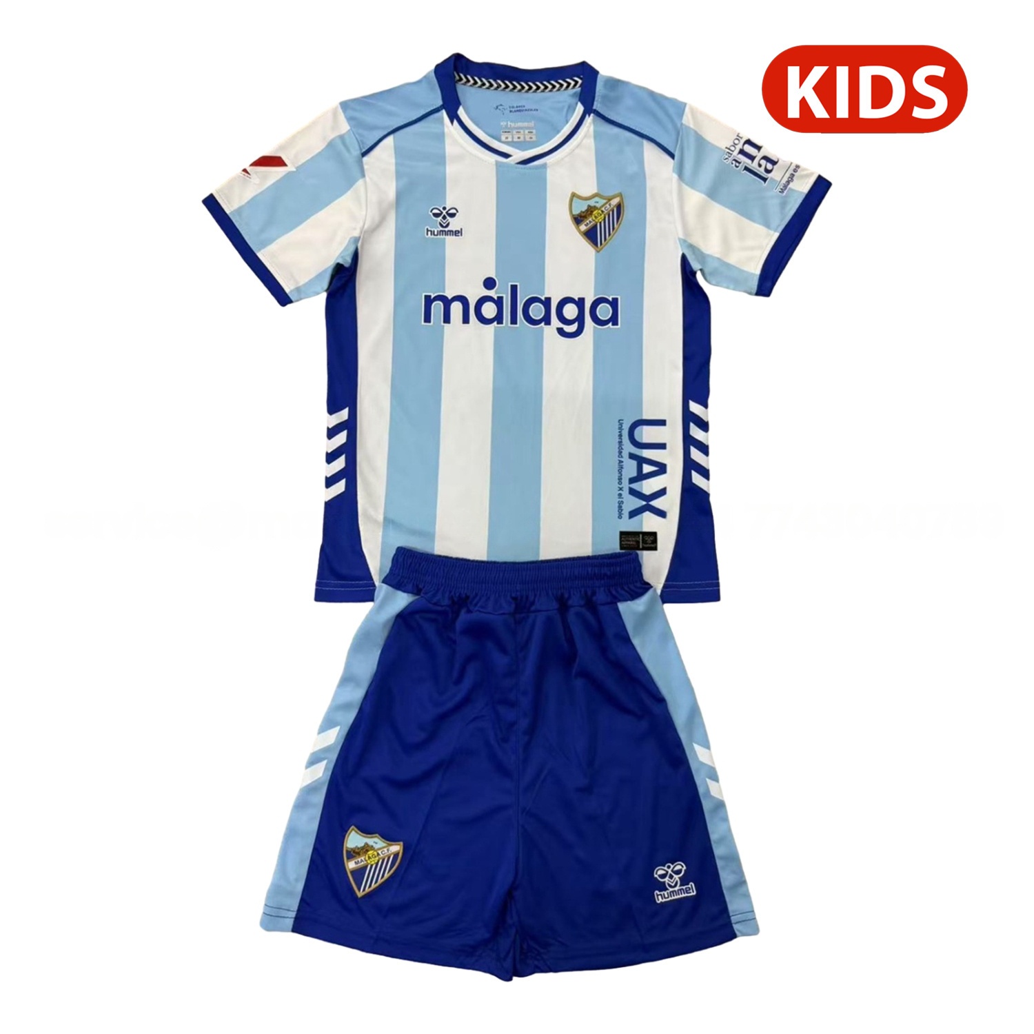 Malaga 25-26 Home Kids Kit - ReplicasJersey