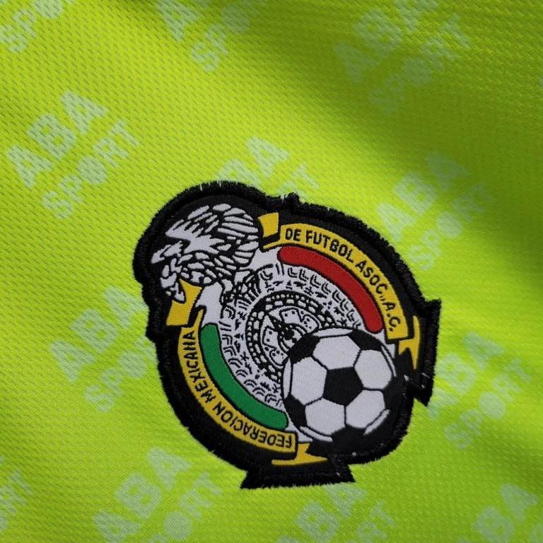 Retro Mexico 1995 Goalkeeper Green Jersey - ReplicasJersey