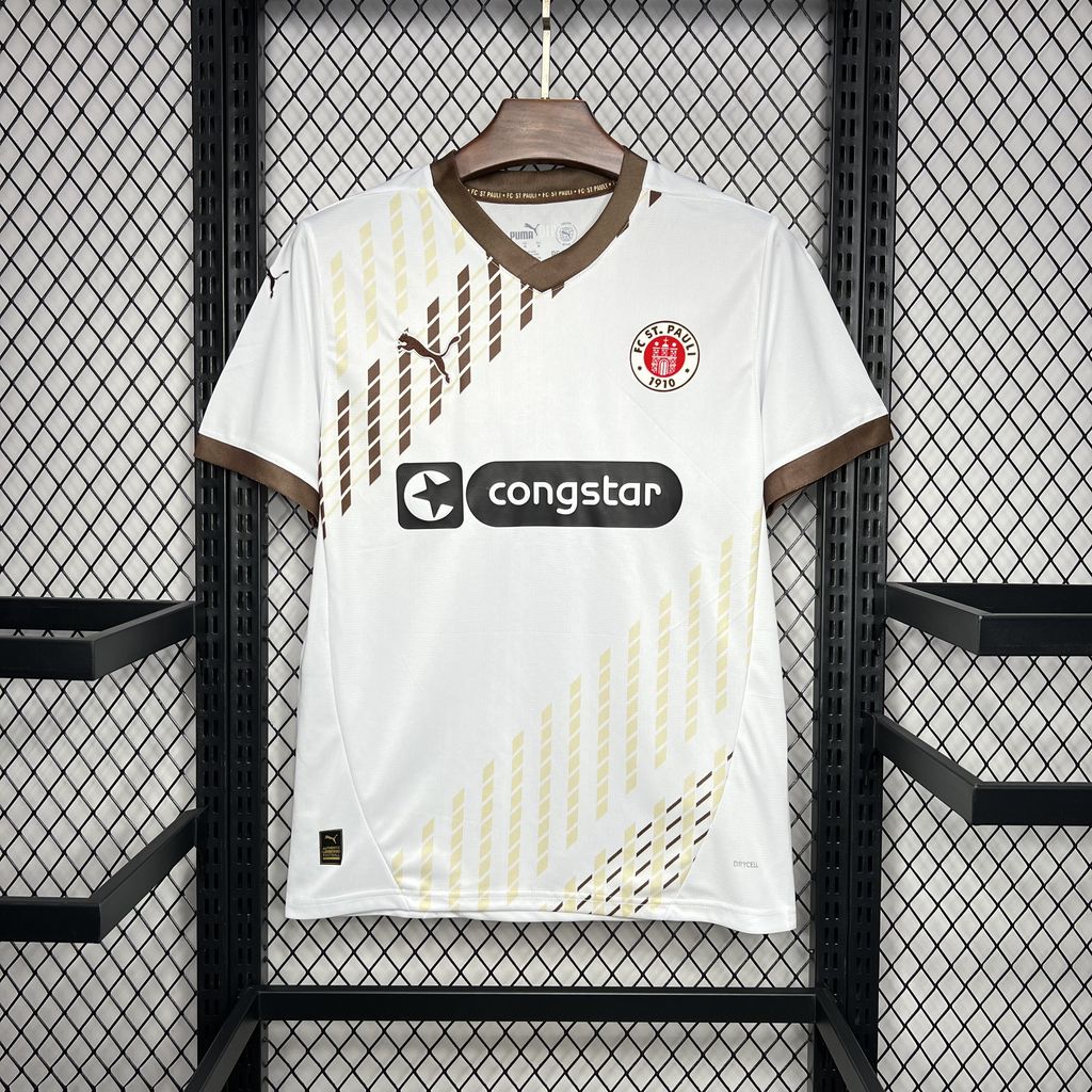 St. Pauli 24-25 Away Jersey - Fans Version - ReplicasJersey