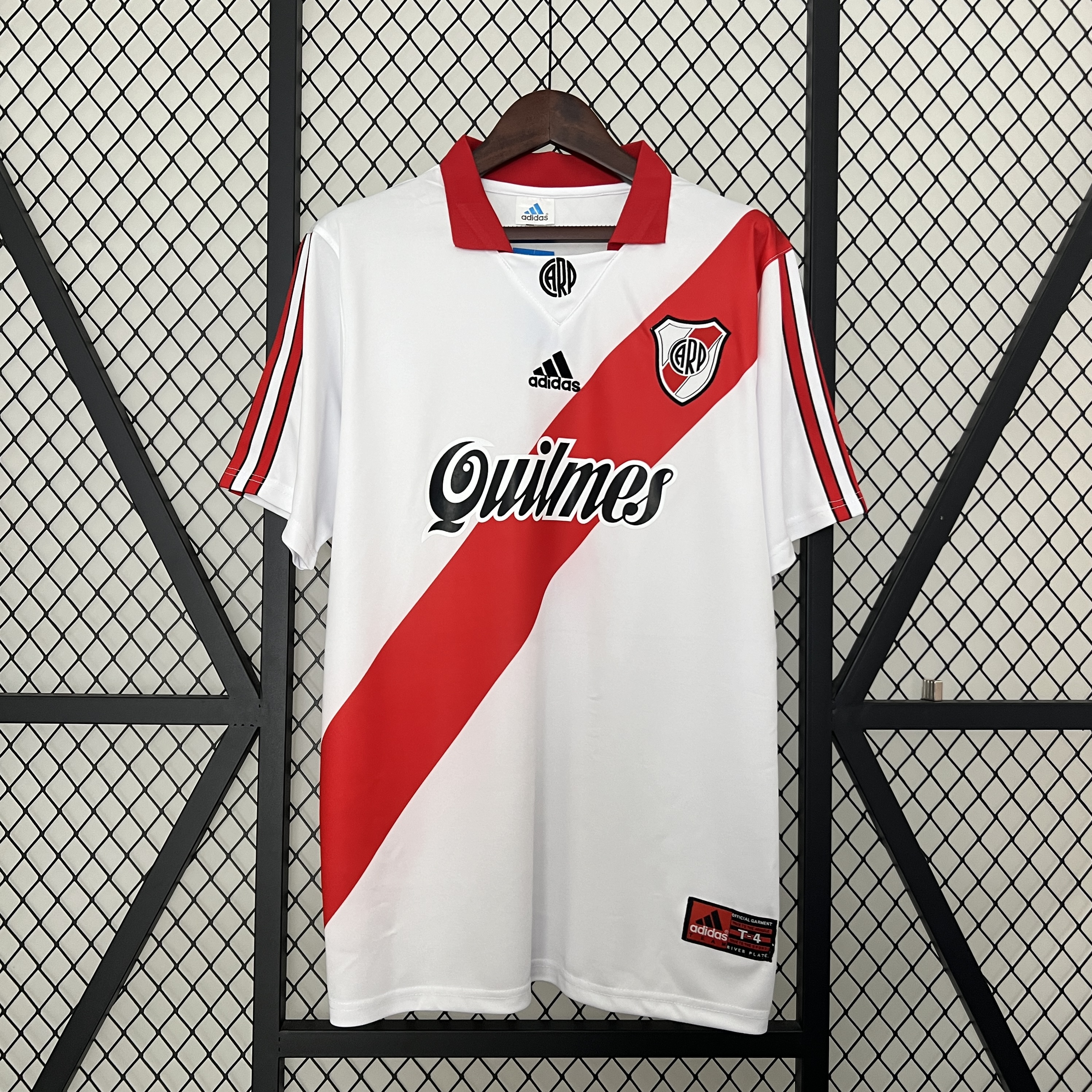 Retro River Plate 1998-99 Home Stadium Jersey - ReplicasJersey