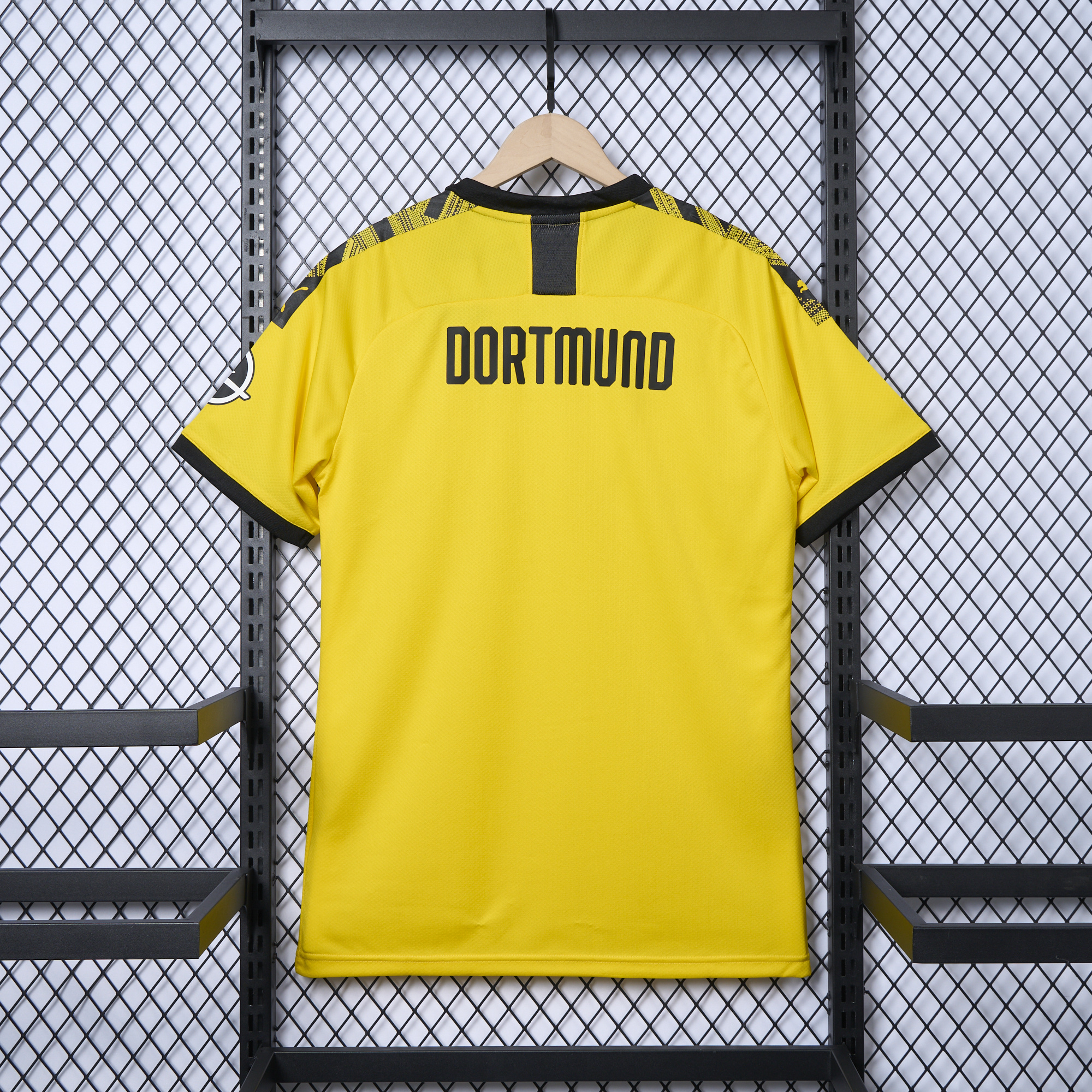 Retro Dortmund 2019-20 Home Stadium Jersey - ReplicasJersey