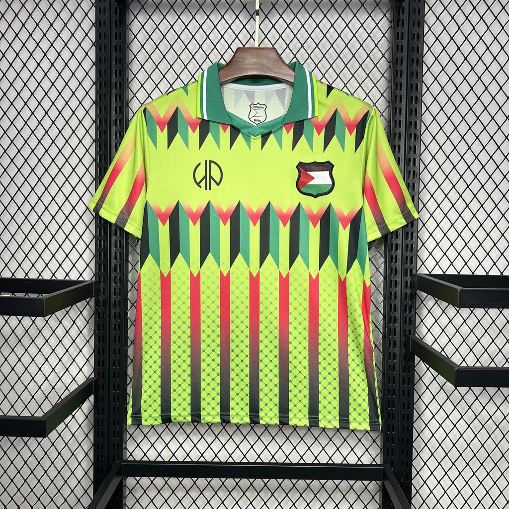 Retro Club Deportivo Palestino X Hypepeace Green Throwback Jersey - ReplicasJersey